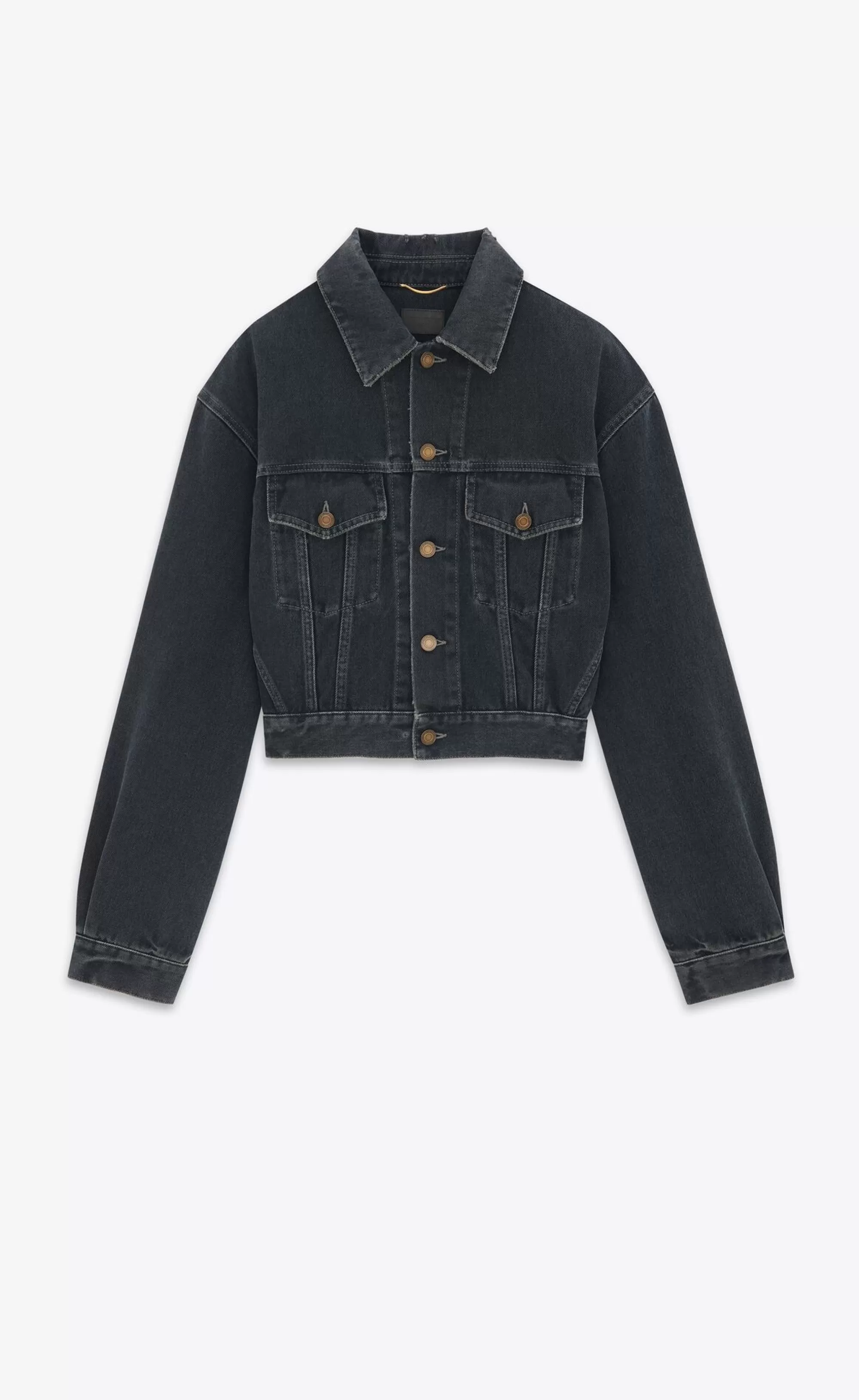 Women Saint Laurent Denim^80's Jacket In Denim | | YSL.com
