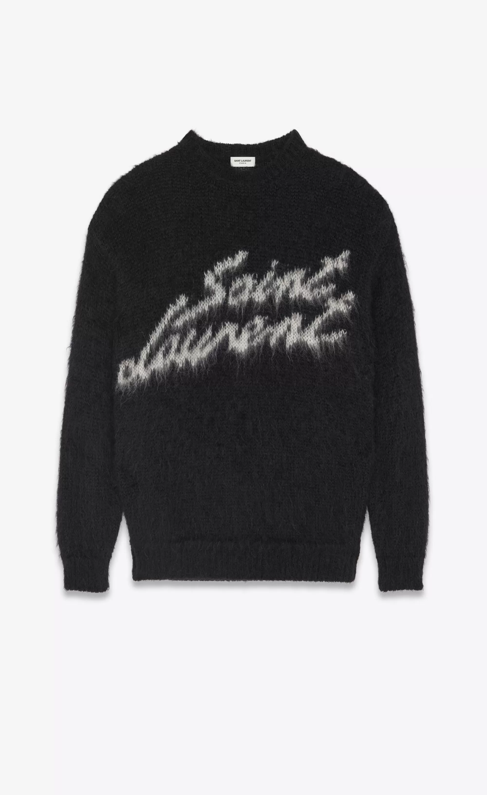 Saint Laurent ALL READY TO WEAR | KNITWEAR^90s Sweater In Mohair | | YSL.com