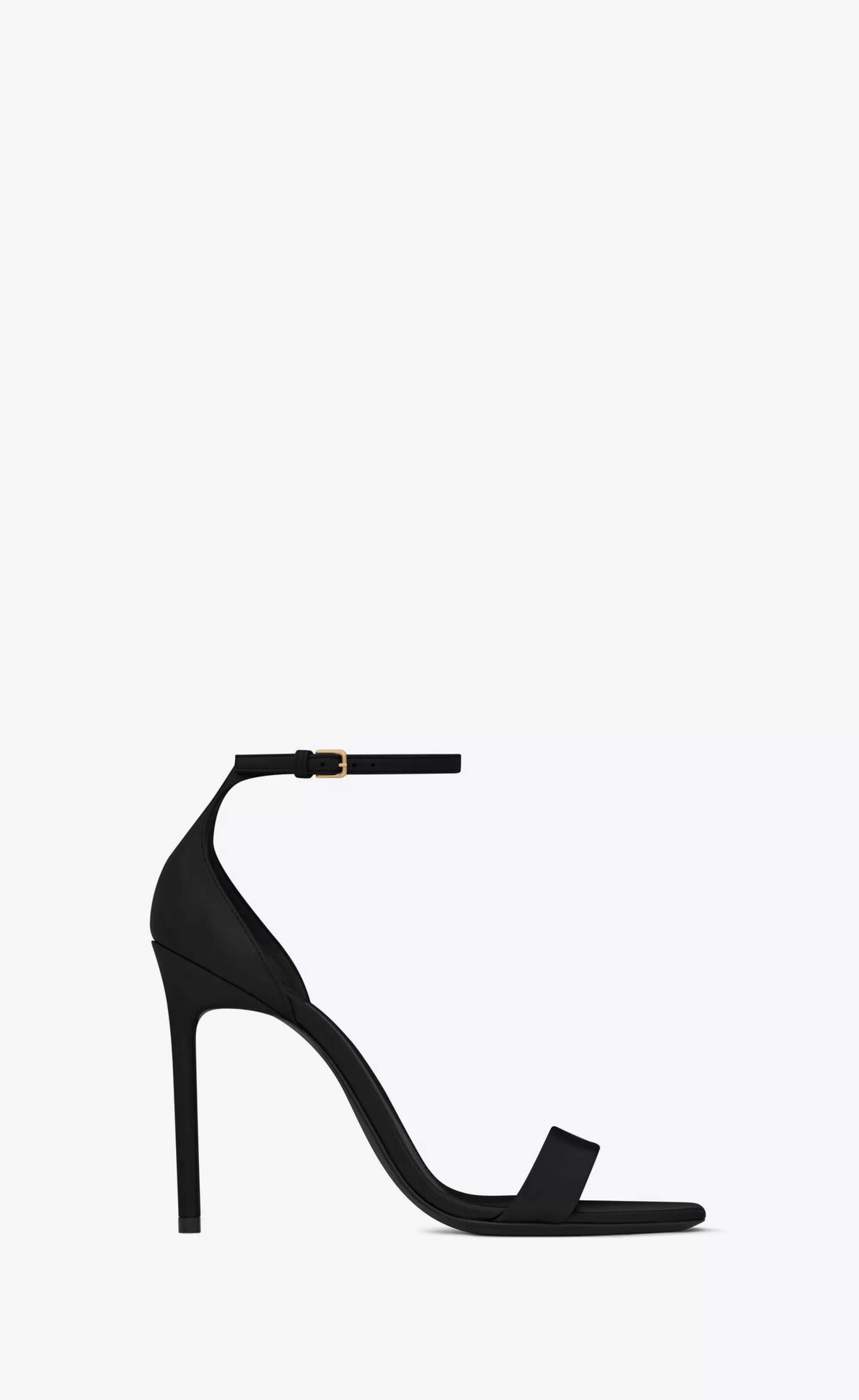 Women Saint Laurent High Heel Sandals^Amber Sandals In Leather | | YSL.com