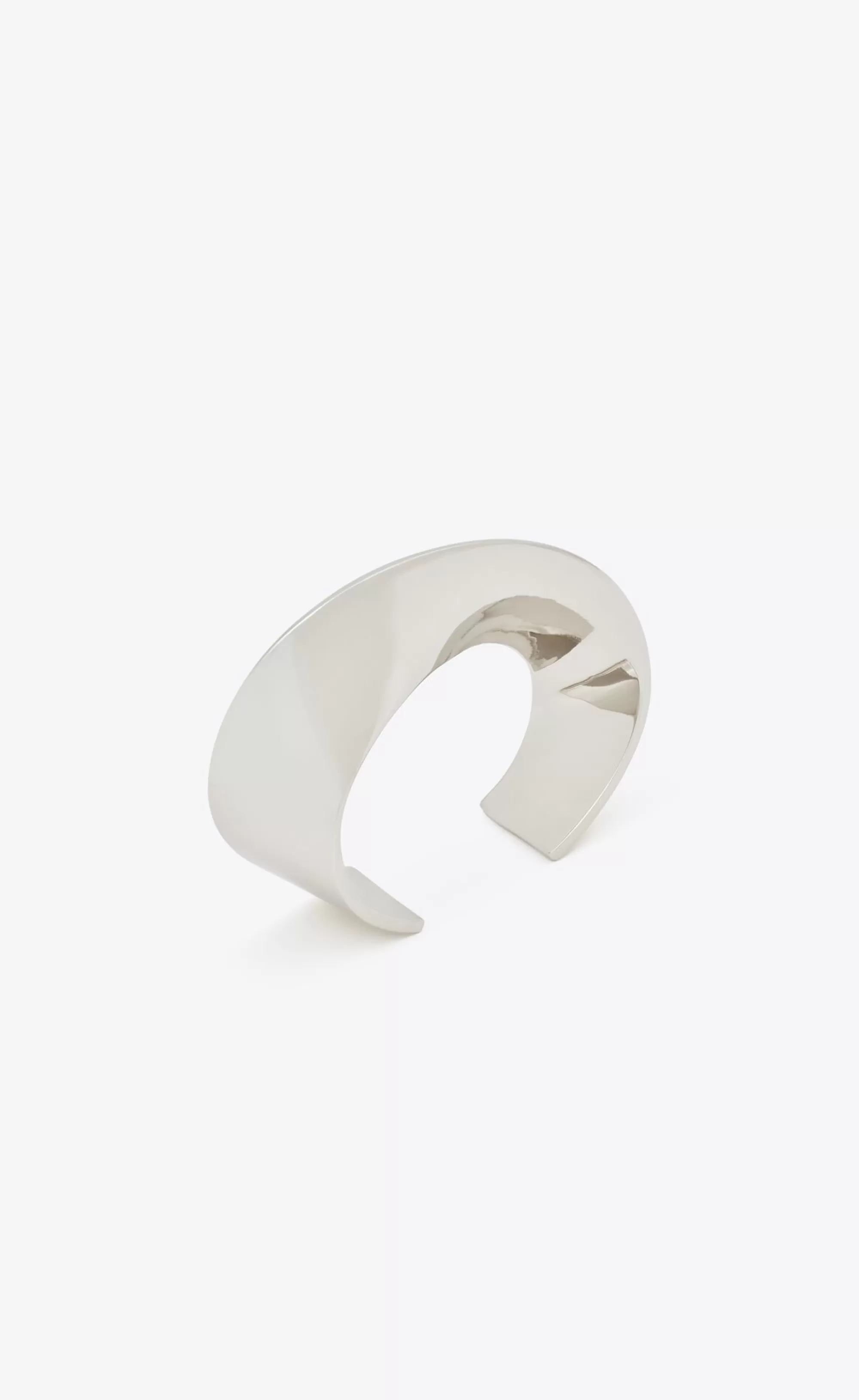 Women Saint Laurent Bracelets | CUFFS AND BRACELETS^Architectural Cuff In Metal | | YSL.com