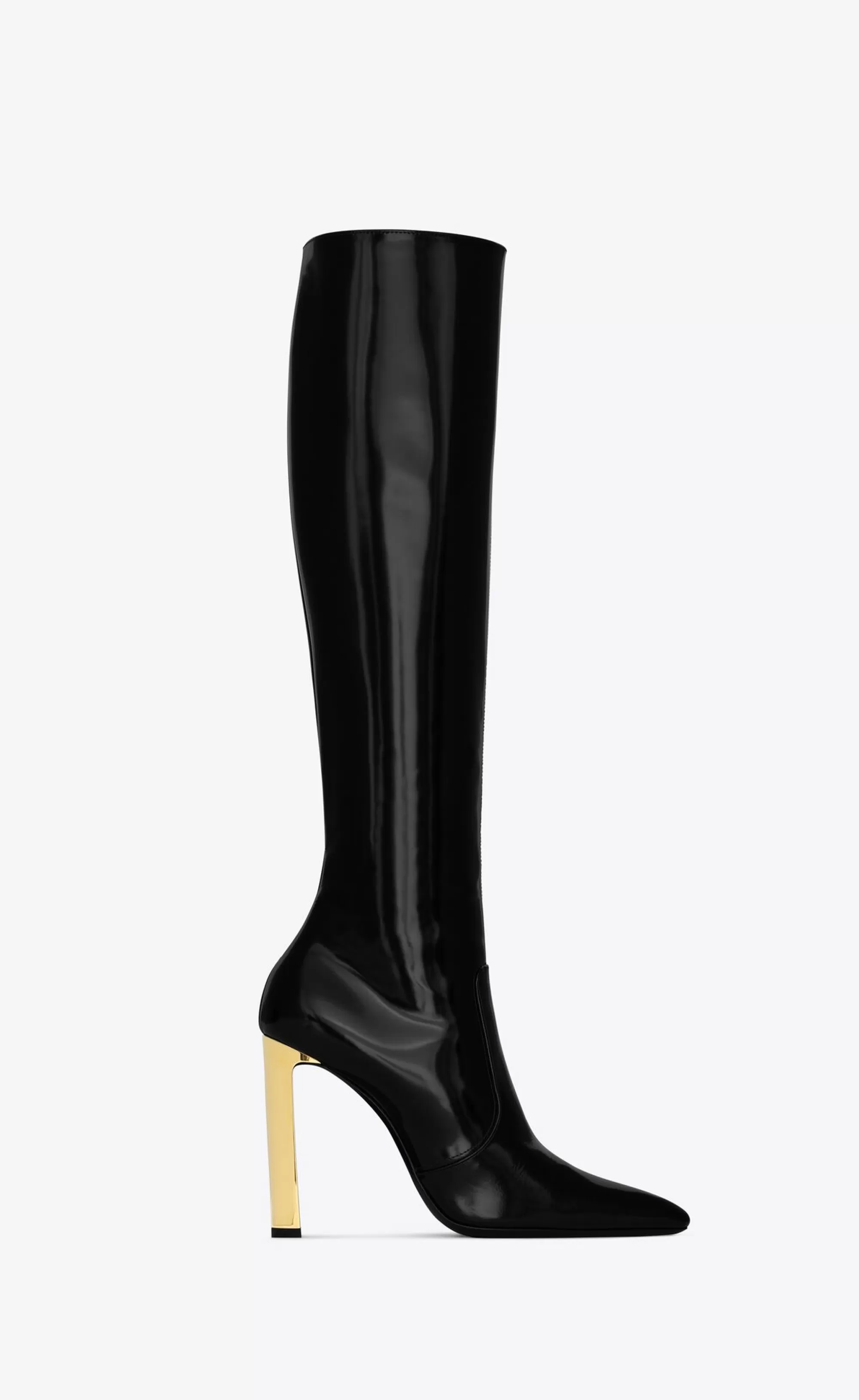 Women Saint Laurent BOOTS^AUTEUIL Boots In Glazed Leather | | YSL.com