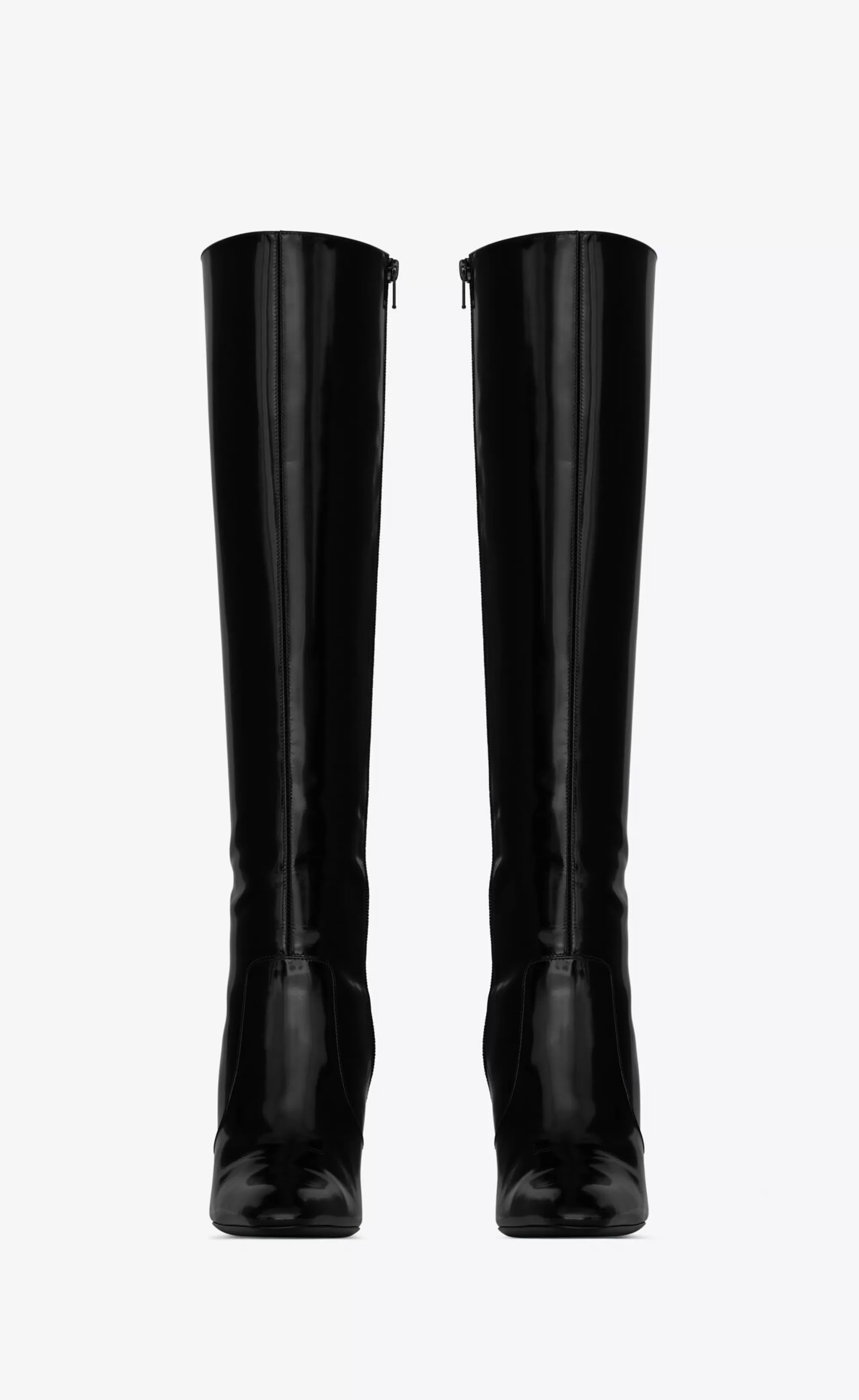 Women Saint Laurent BOOTS^AUTEUIL Boots In Glazed Leather | | YSL.com