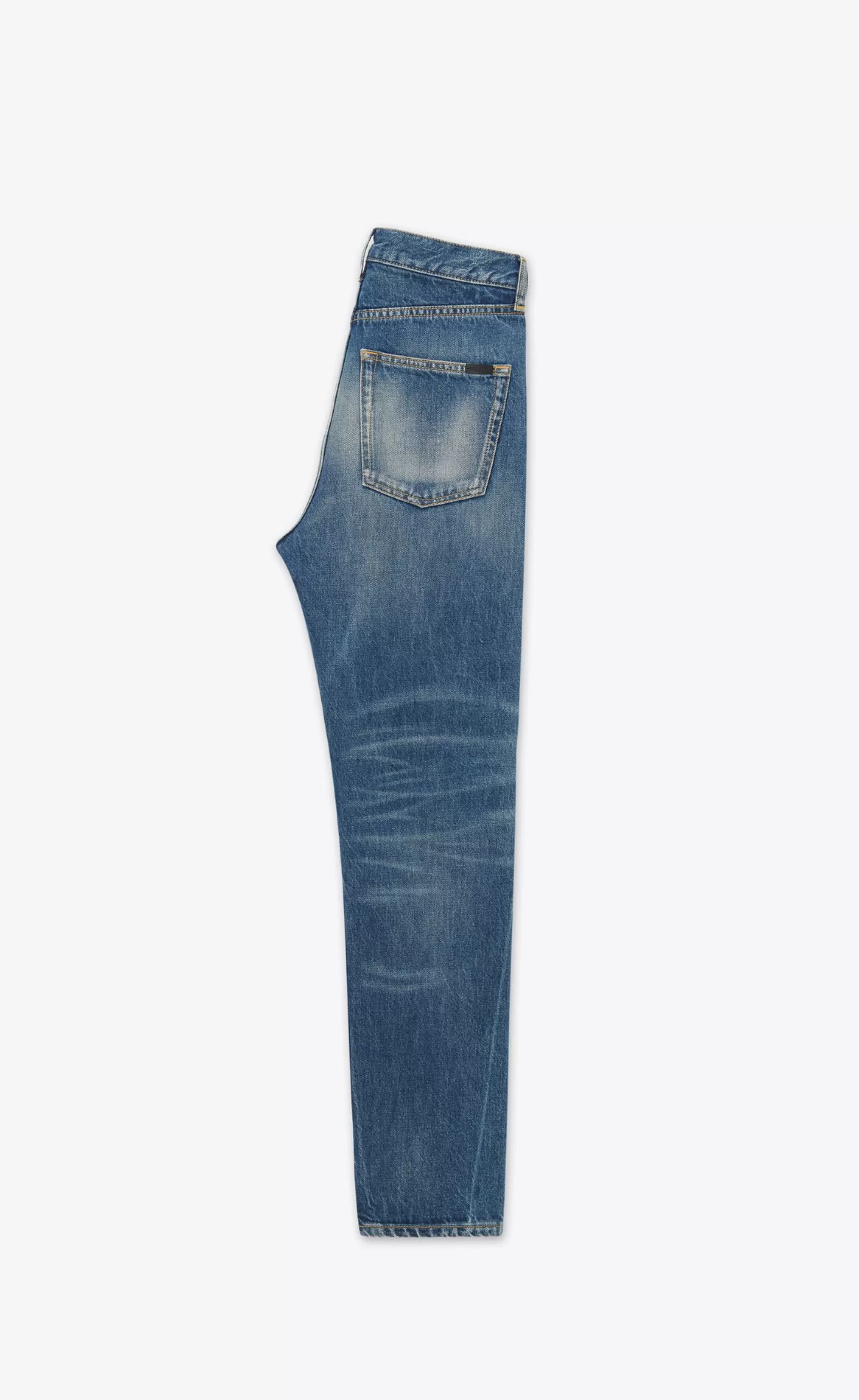 Women Saint Laurent Denim^Authentic Slim-fit Jeans In Denim | | YSL.com