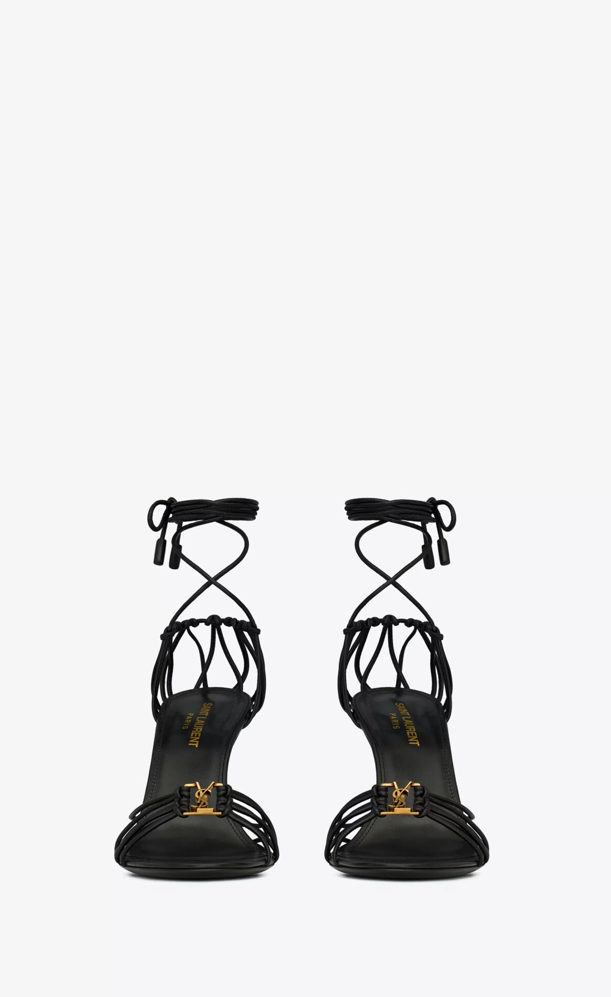 Women Saint Laurent High Heel Sandals^BABYLONE Sandals In Smooth Leather | | YSL.com