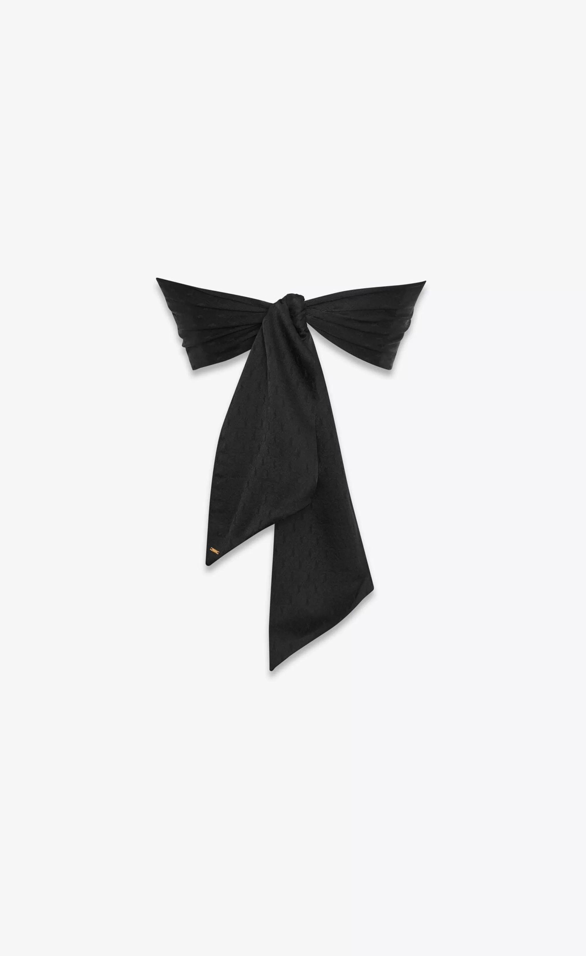 Women Saint Laurent OTHER ACCESSORIES^BANDEAU IN SILK | | YSL.com