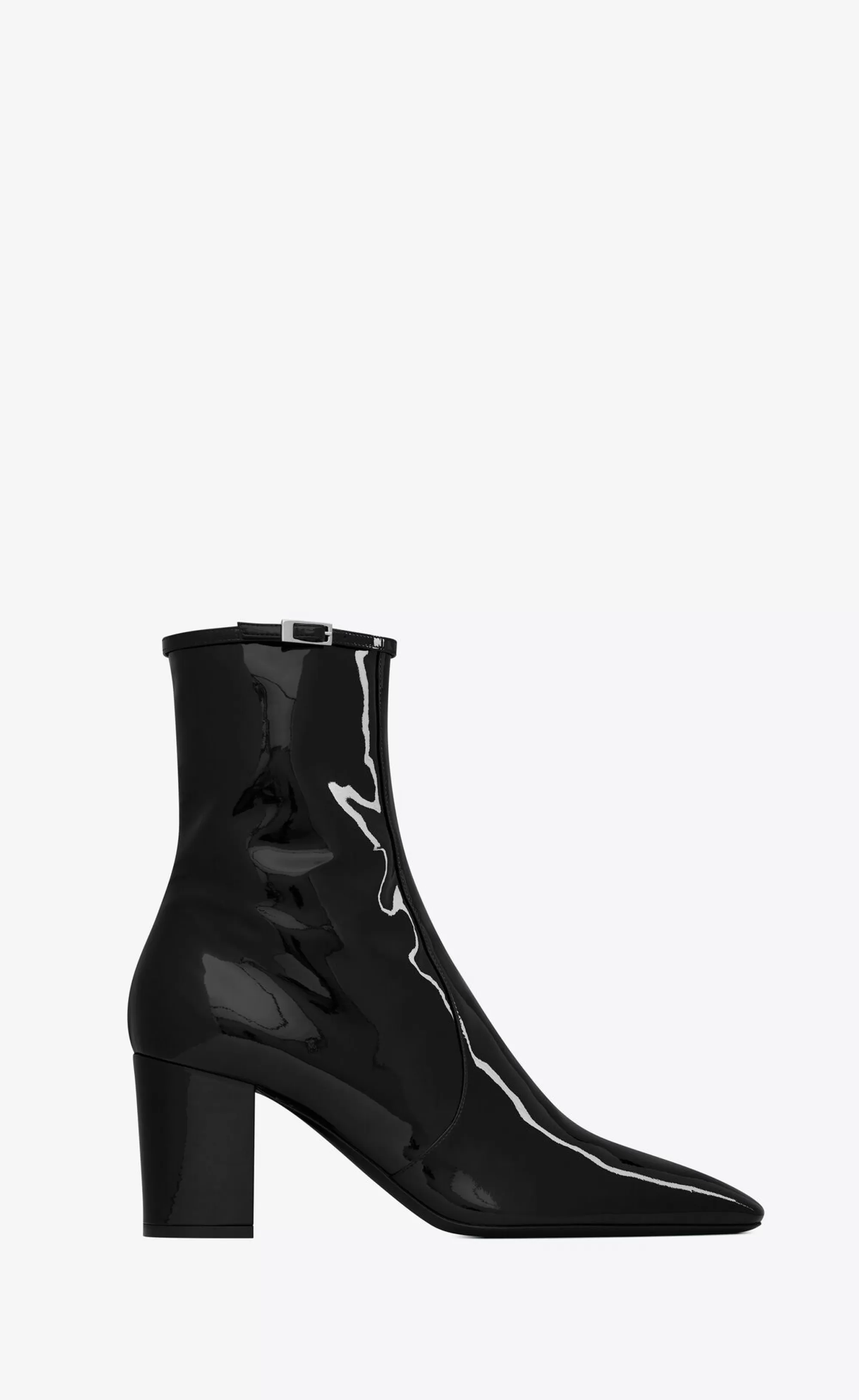 Women Saint Laurent BOOTS^BETTY Booties In Patent Leather | | YSL.com