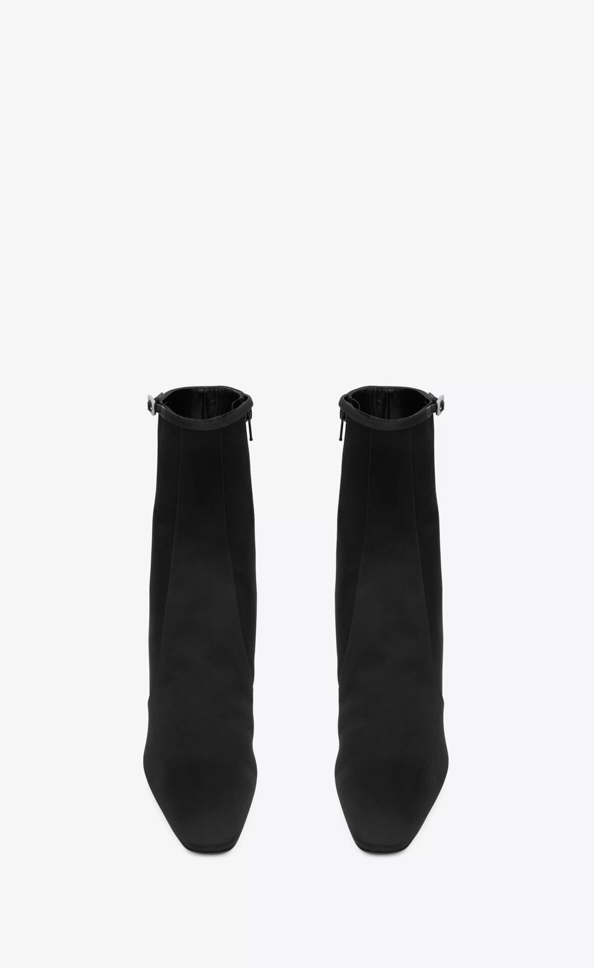 Women Saint Laurent BOOTS^BETTY Booties In Satin Crepe | | YSL.com