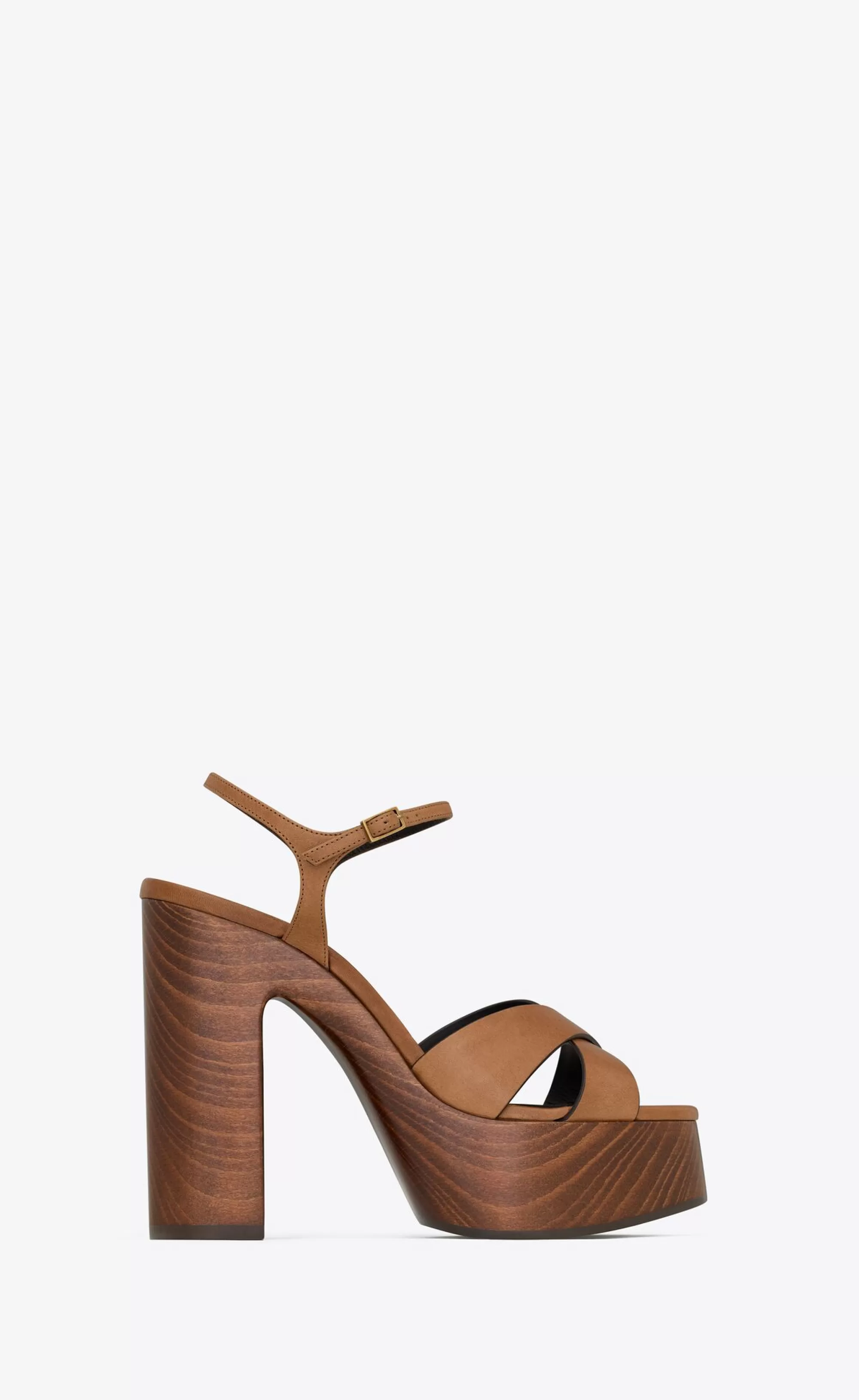 Women Saint Laurent High Heel Sandals^Bianca Platform Sandals In Smooth Leather | | YSL.com