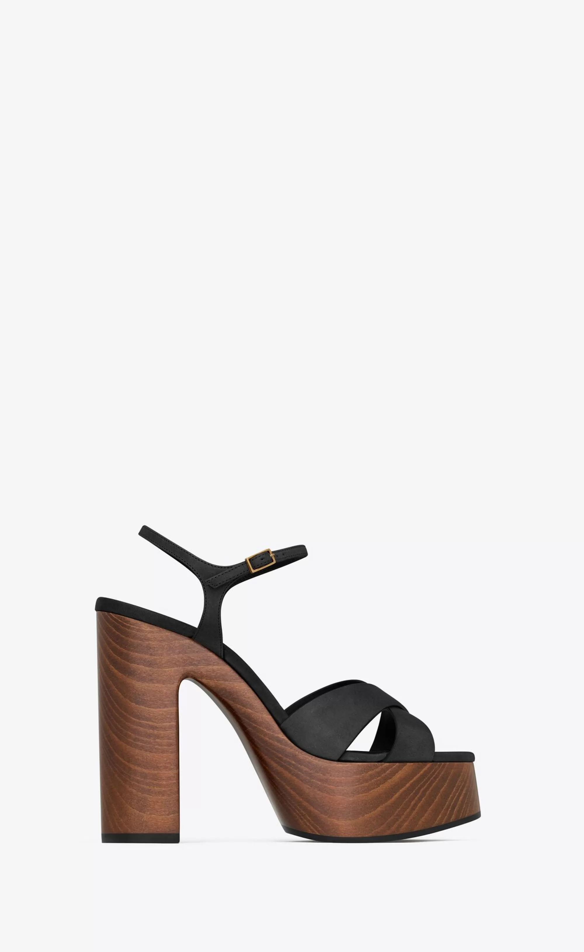 Women Saint Laurent High Heel Sandals^Bianca Platform Sandals In Smooth Leather | | YSL.com