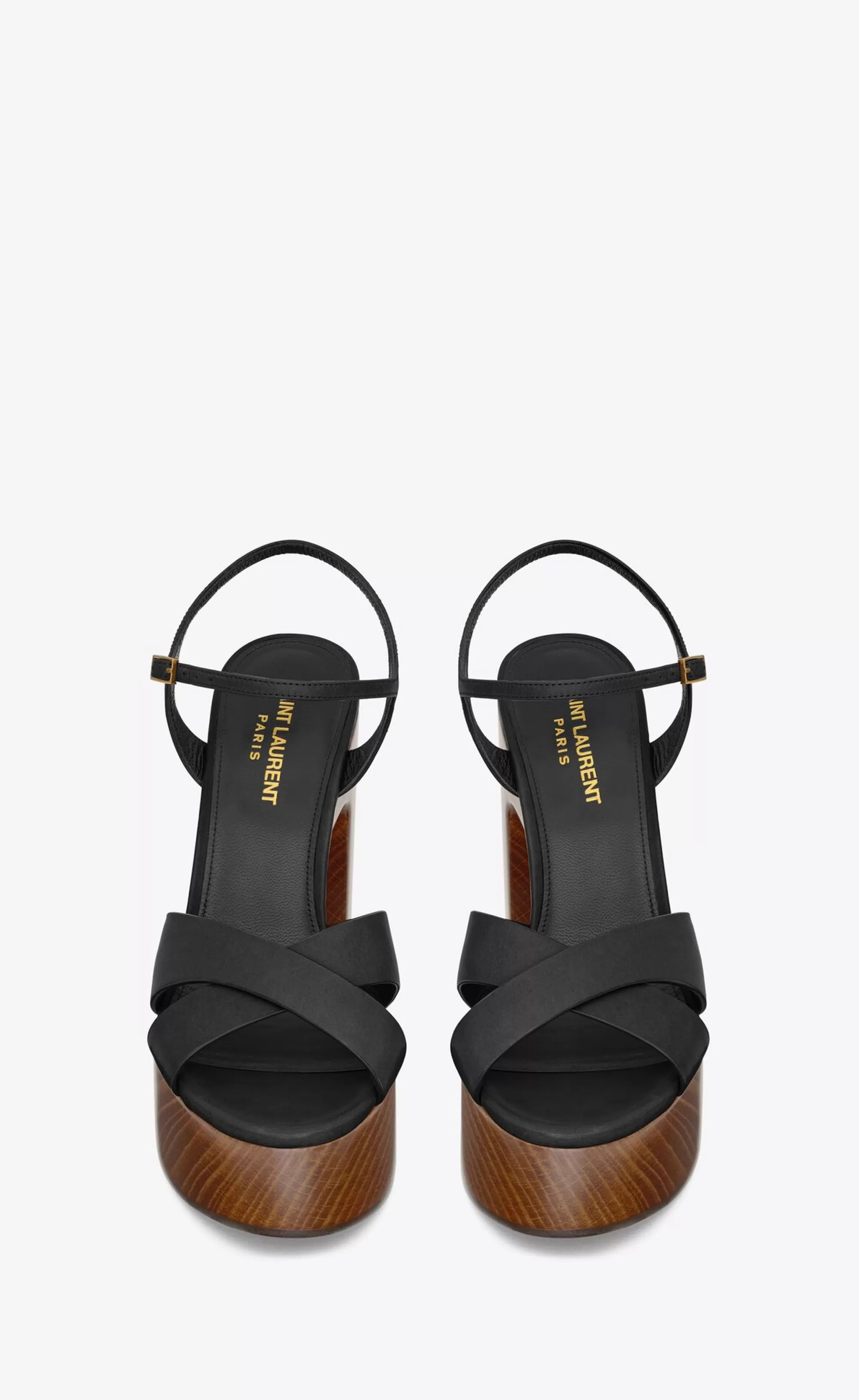 Women Saint Laurent High Heel Sandals^Bianca Platform Sandals In Smooth Leather | | YSL.com