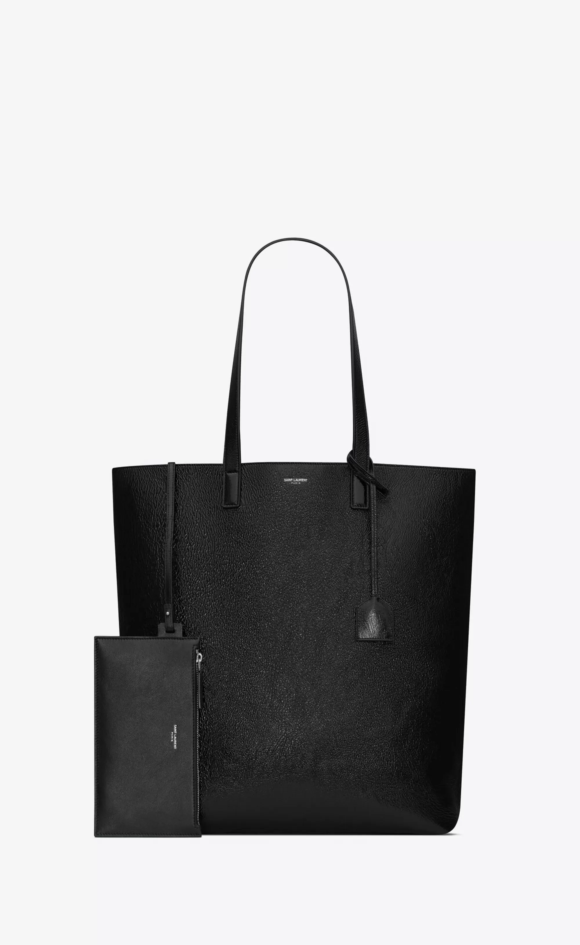 Saint Laurent SHOPPING BAGS^BOLD SHOPPING BAG IN COATED CRINKLED LEATHER | | YSL.com