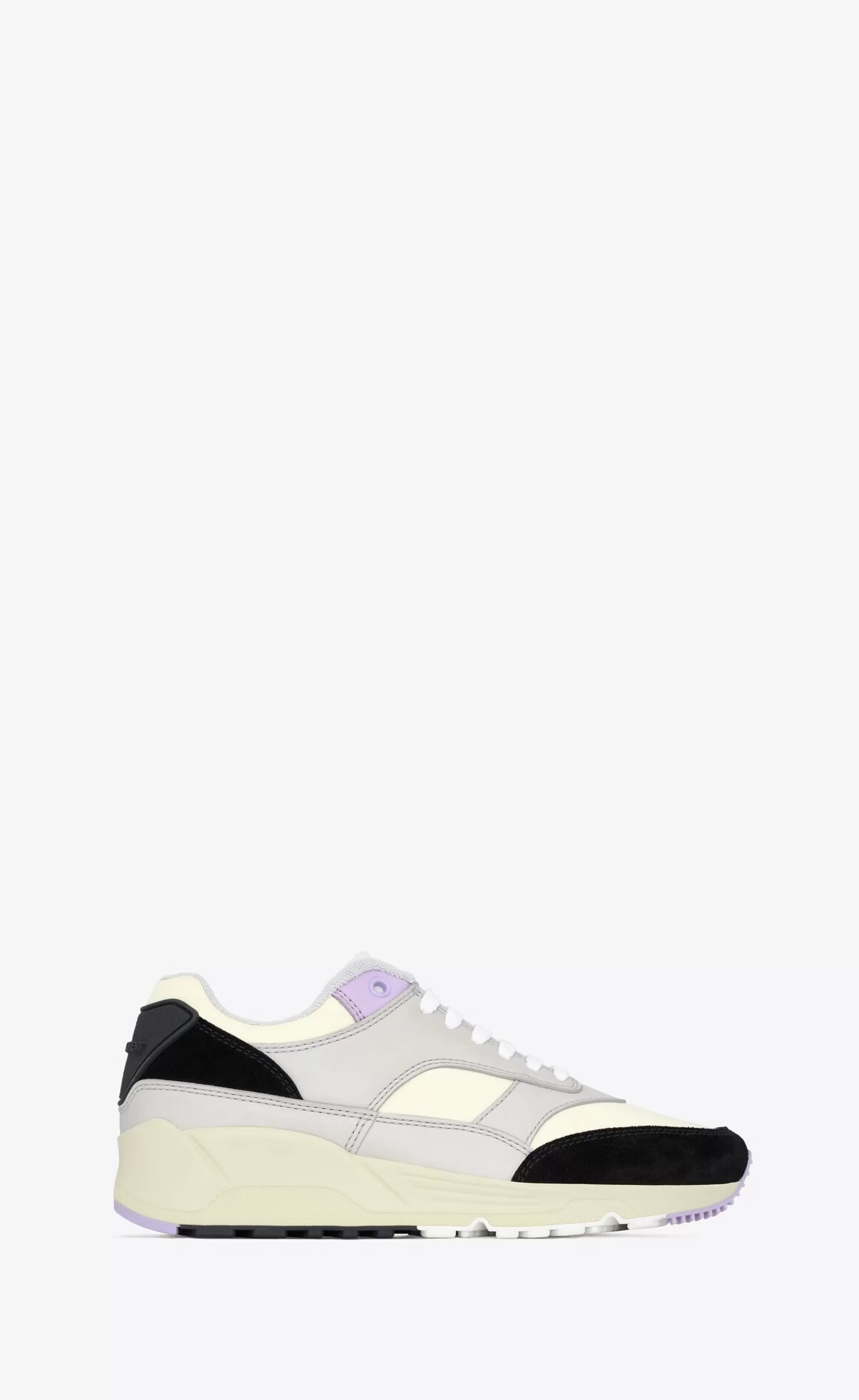 Women Saint Laurent SNEAKERS^BUMP Sneakers In Nylon, Suede And Leather | | YSL.com
