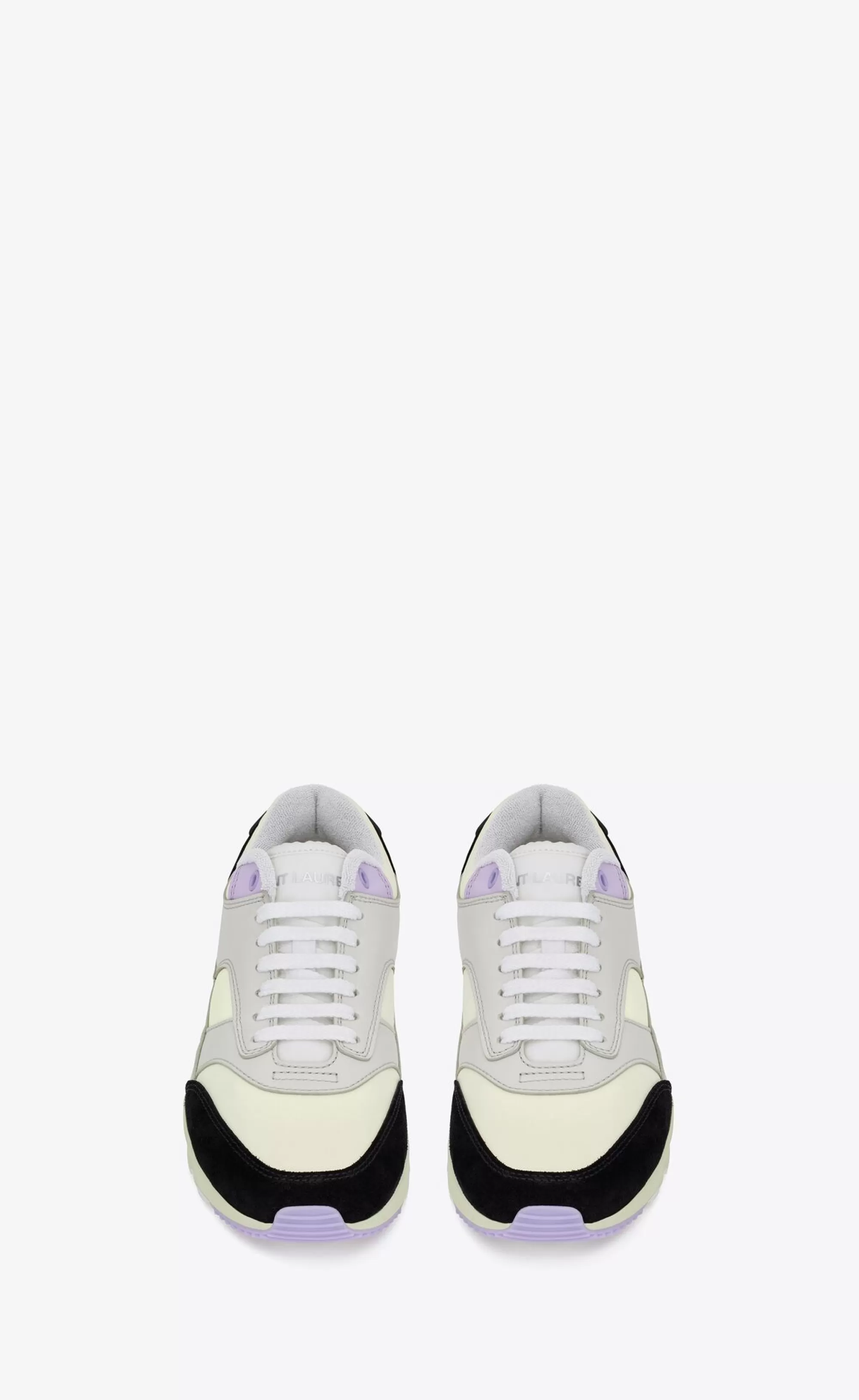 Women Saint Laurent SNEAKERS^BUMP Sneakers In Nylon, Suede And Leather | | YSL.com