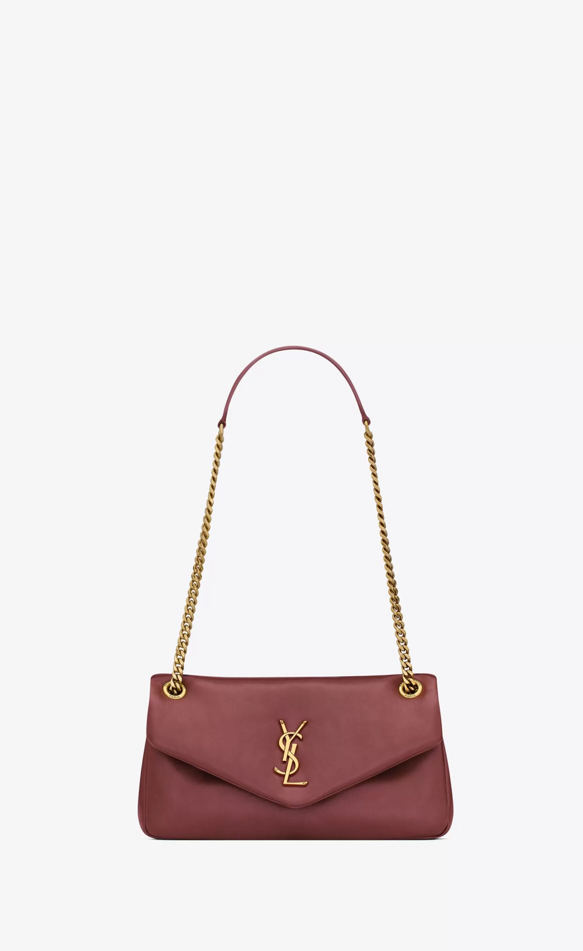 Women Saint Laurent SHOULDER BAGS^CALYPSO In Plunged Lambskin | | YSL.com