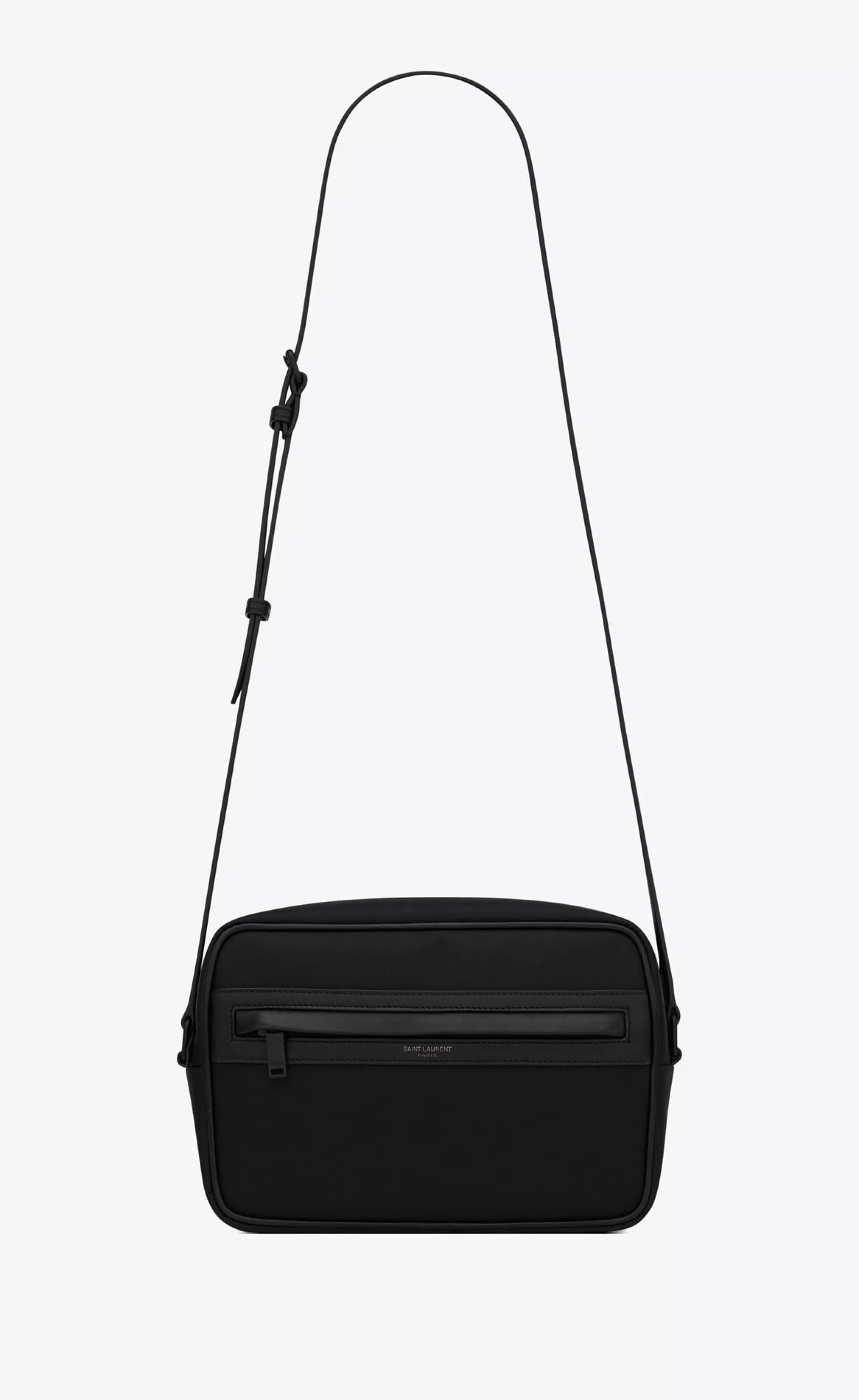 Saint Laurent MESSENGERS^Camp Camera Bag In ECONYL® And Lambskin | | YSL.com