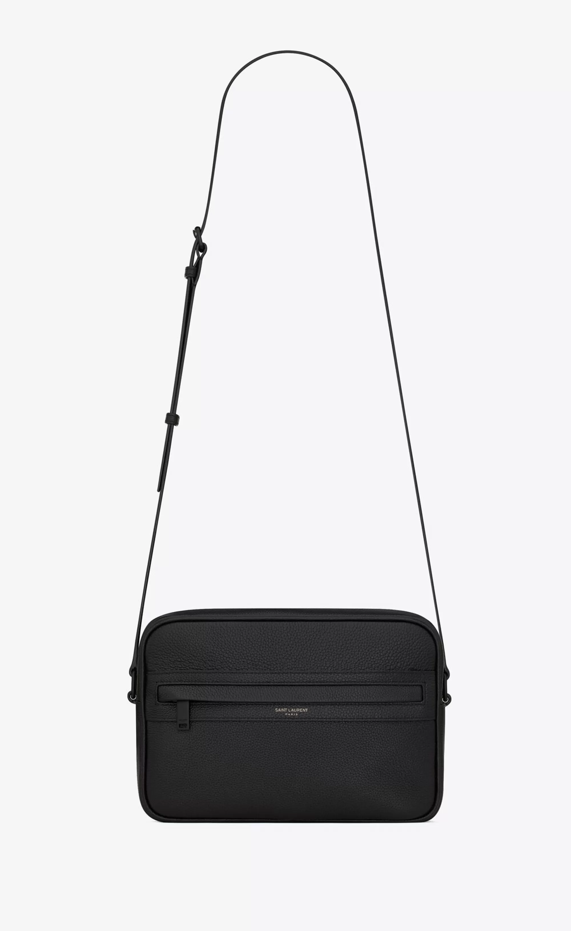 Saint Laurent MESSENGERS^Camp Camera Bag In Grained Leather | | YSL.com