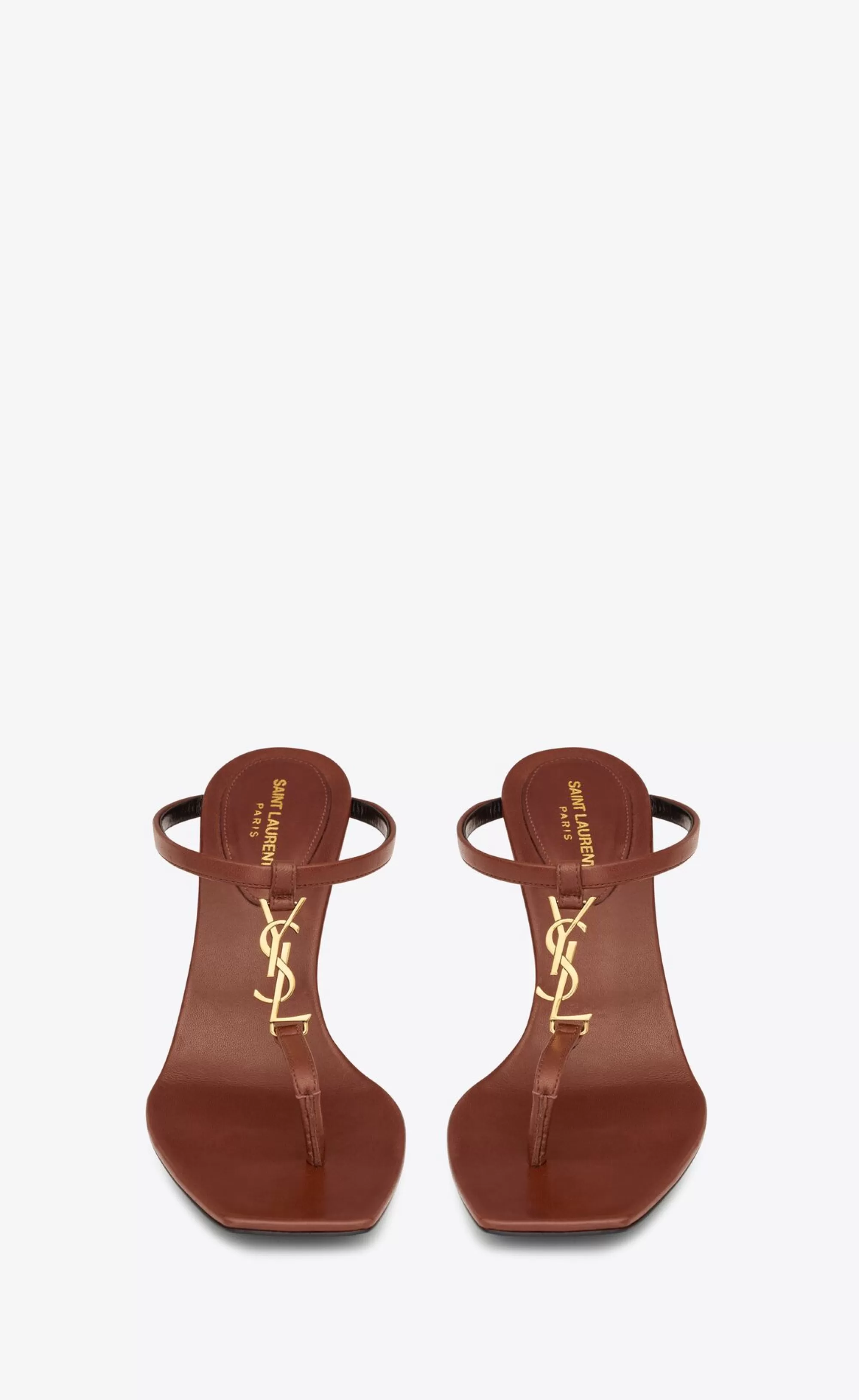 Women Saint Laurent MULES^CASSANDRA Sandals In Smooth Leather | | YSL.com