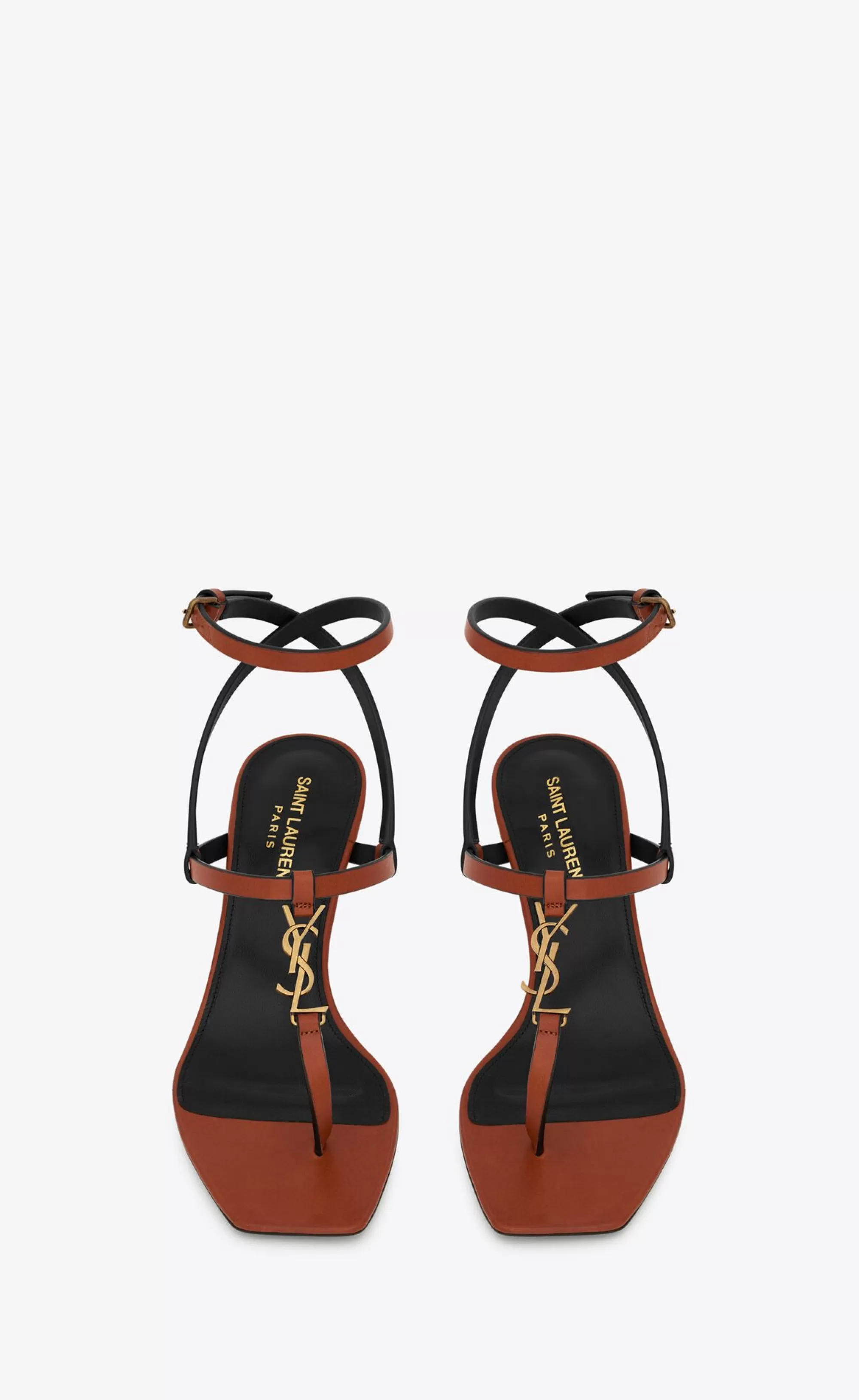 Women Saint Laurent High Heel Sandals^CASSANDRA Sandals In Smooth Leather | | YSL.com