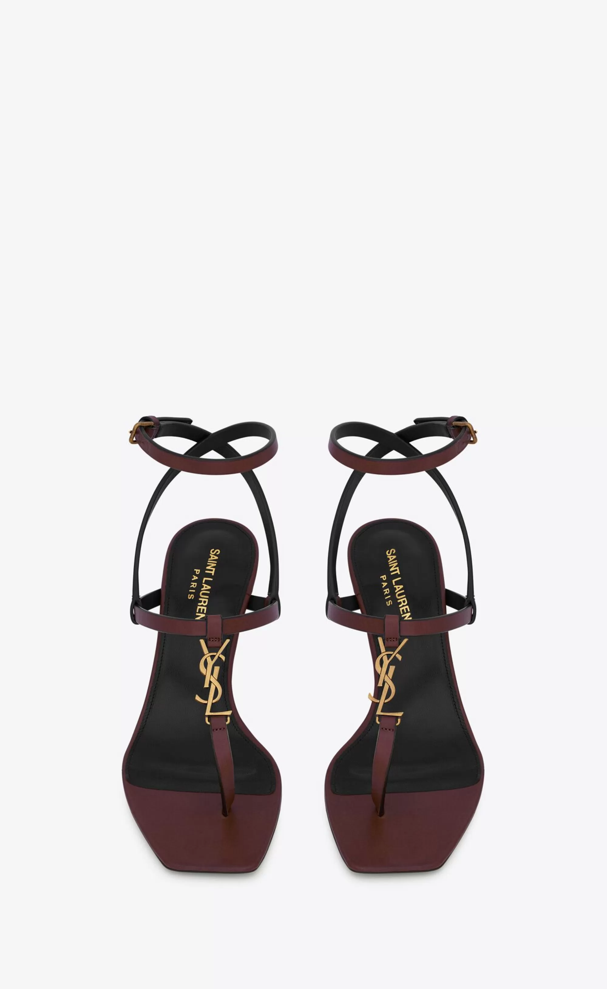 Women Saint Laurent High Heel Sandals^CASSANDRA Sandals In Smooth Leather | | YSL.com