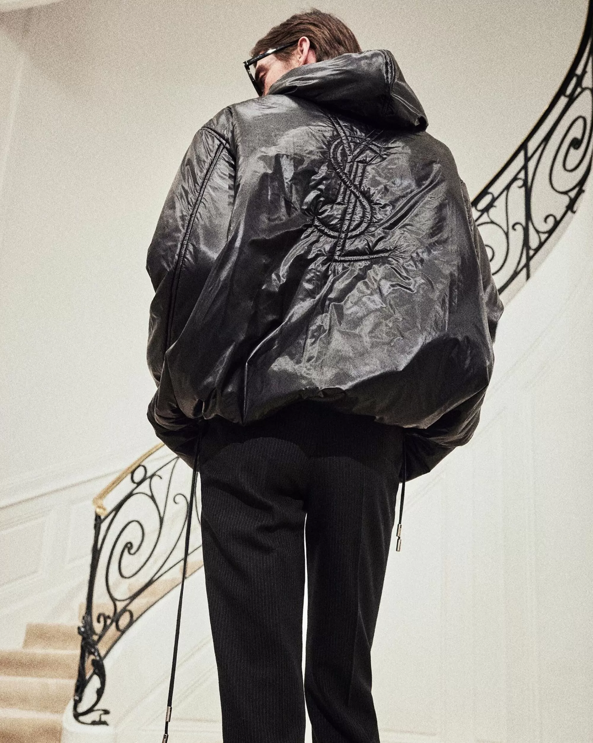 Saint Laurent ALL READY TO WEAR | OUTERWEAR^CASSANDRE Anorak In Nylon | | YSL.com