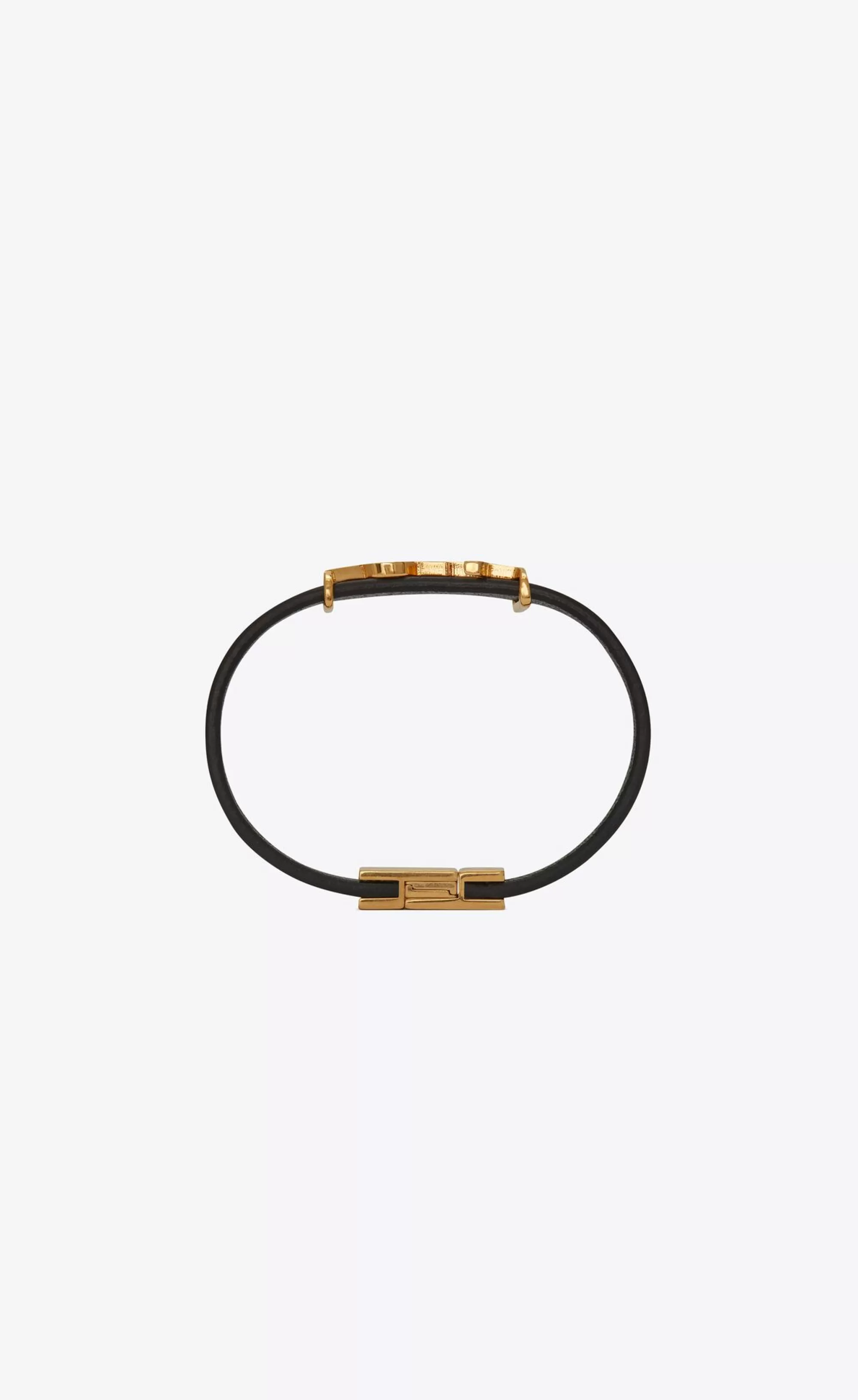 Women Saint Laurent Leather bracelets | Leather bracelets^CASSANDRE Bracelet In Leather | | YSL.com