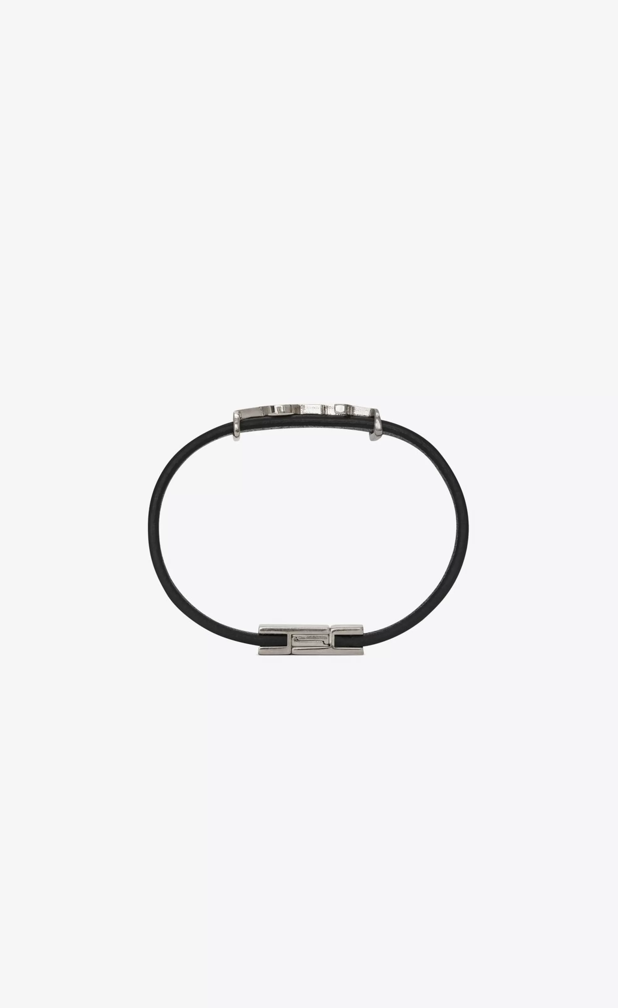 Women Saint Laurent Leather bracelets | Leather bracelets^CASSANDRE Bracelet In Leather | | YSL.com