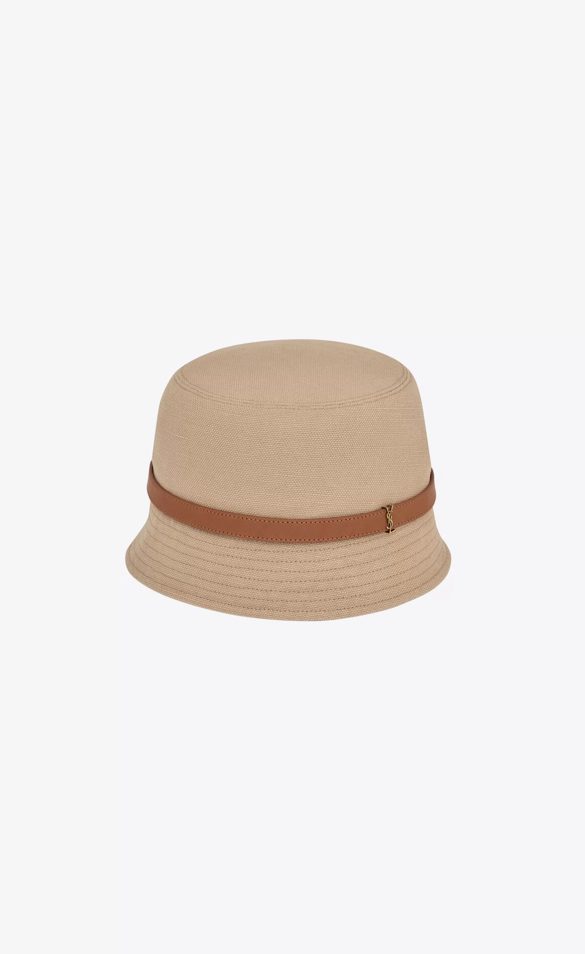 Women Saint Laurent HATS | HATS AND GLOVES^CASSANDRE Bucket Hat In Canvas | | YSL.com