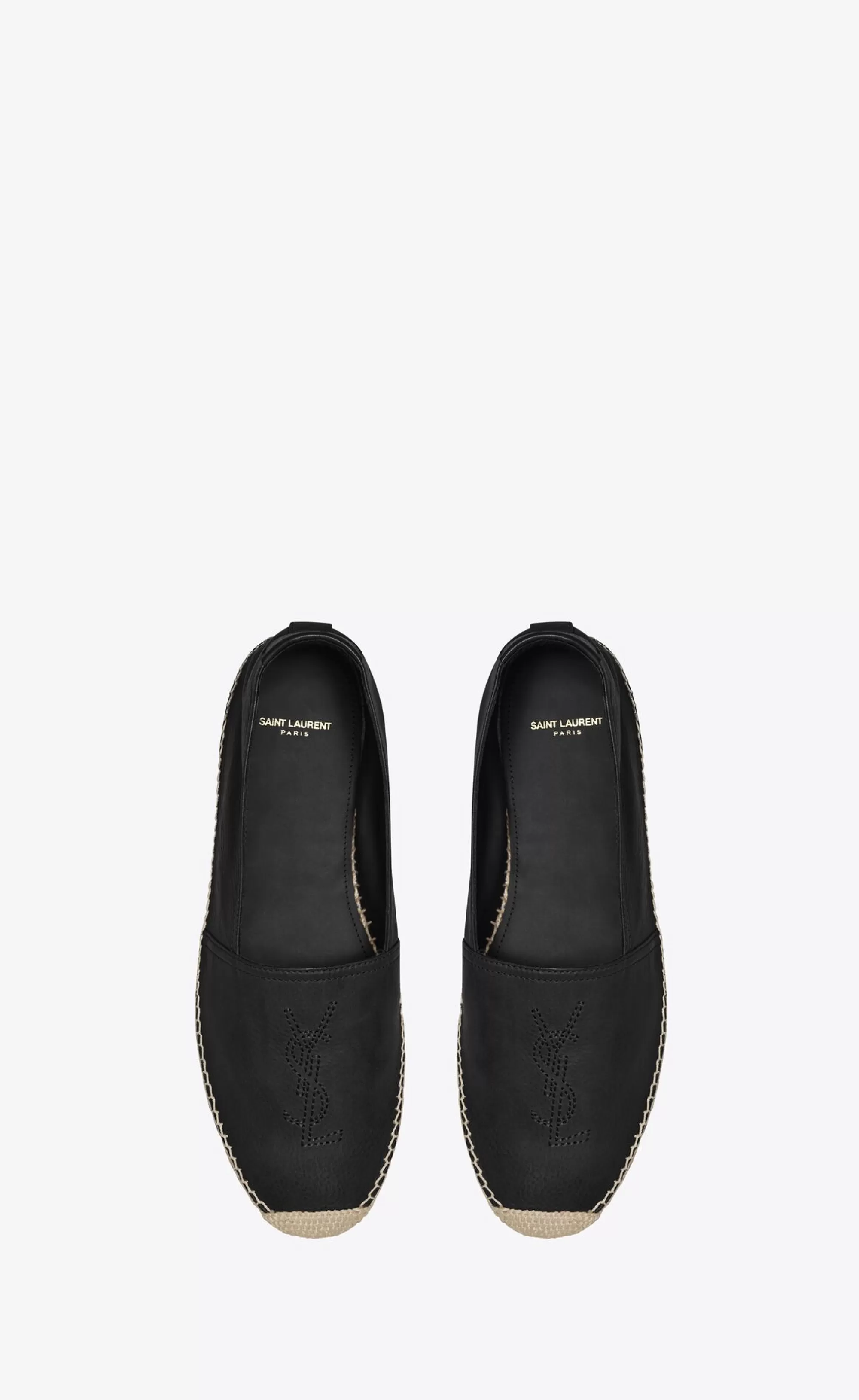 Saint Laurent ESPADRILLES AND SANDALS^CASSANDRE Espadrilles In Smooth Leather | | YSL.com