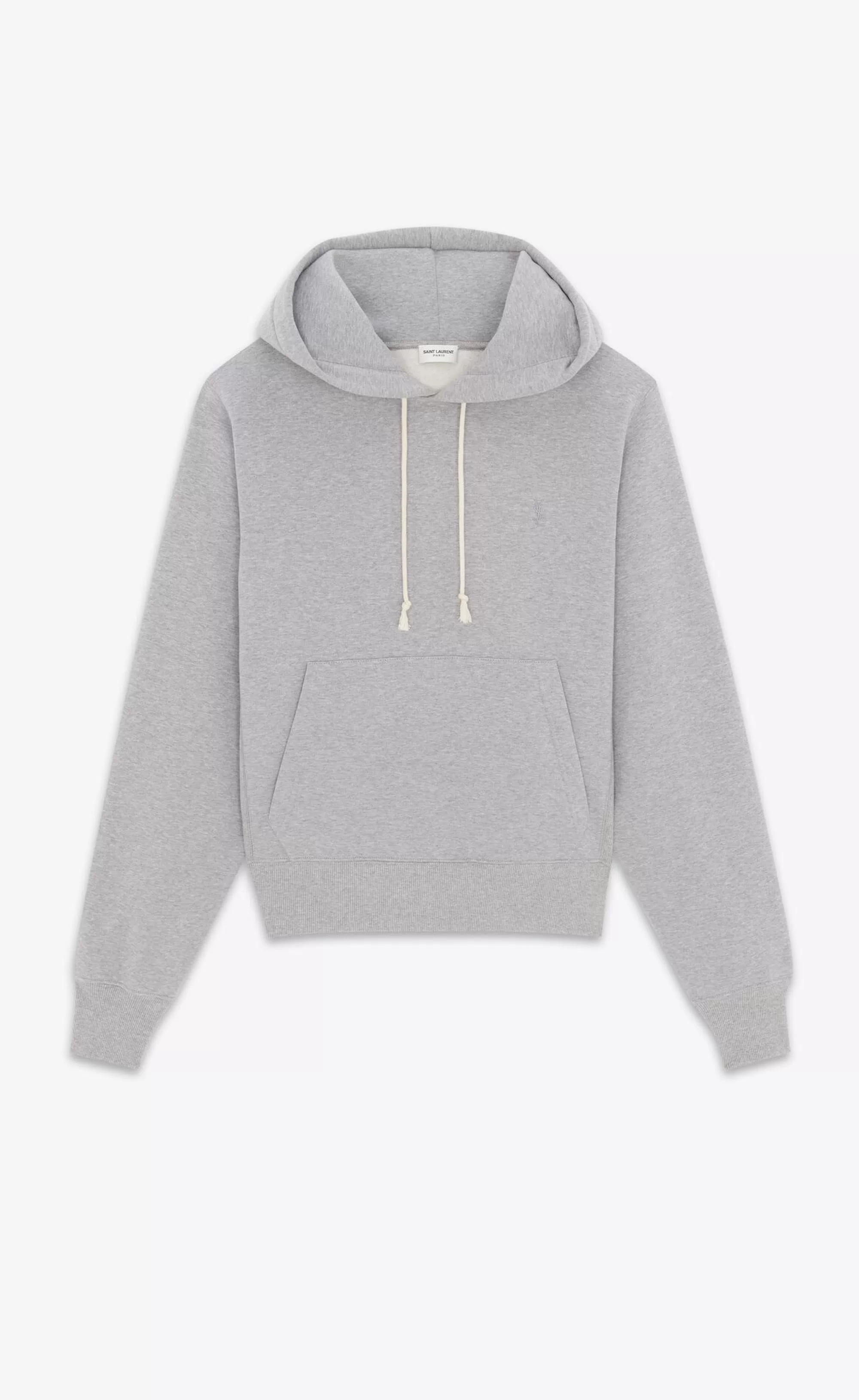 Saint Laurent ALL READY TO WEAR | JERSEY^CASSANDRE Hoodie | | YSL.com