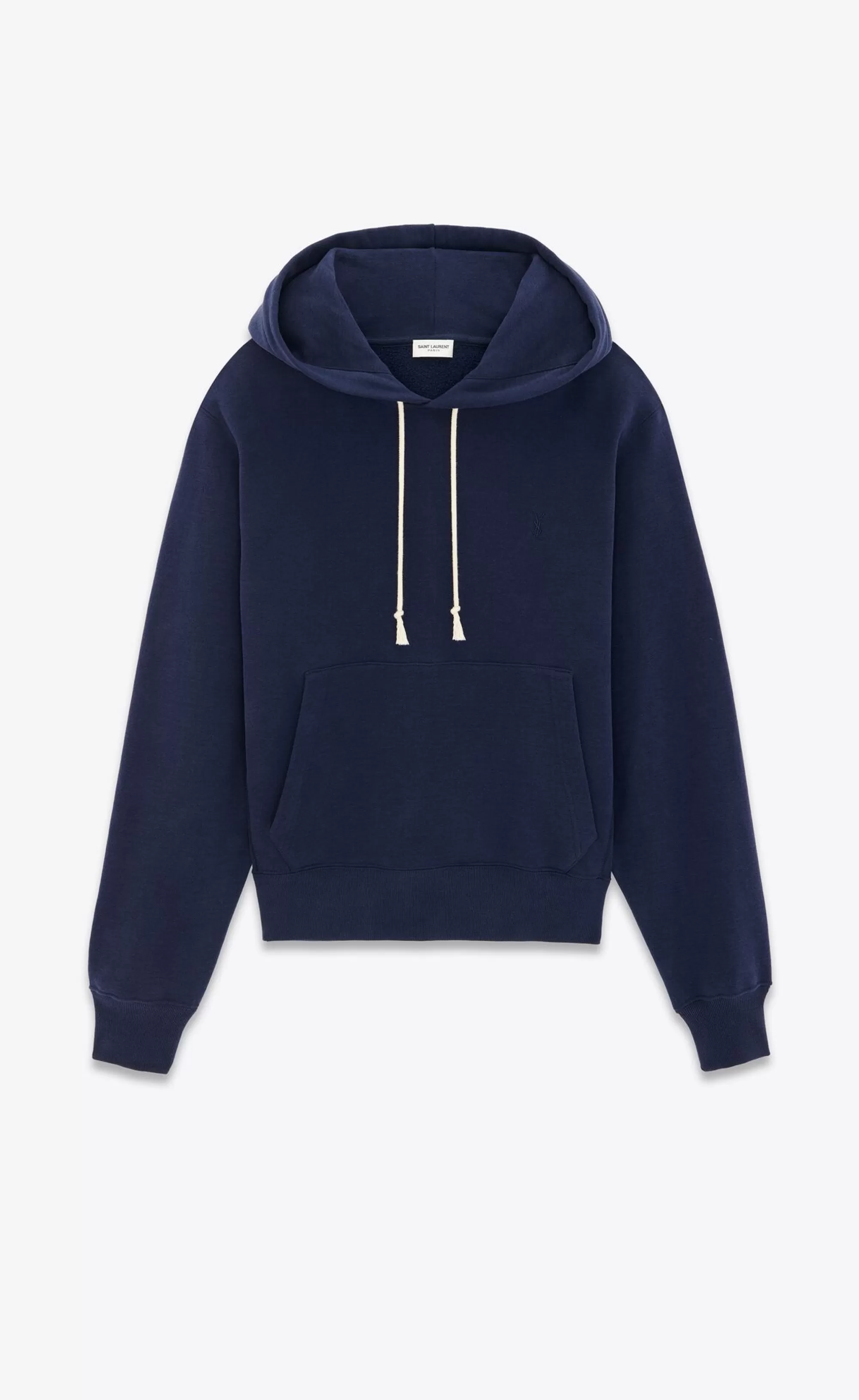 Saint Laurent ALL READY TO WEAR | JERSEY^CASSANDRE Hoodie | | YSL.com