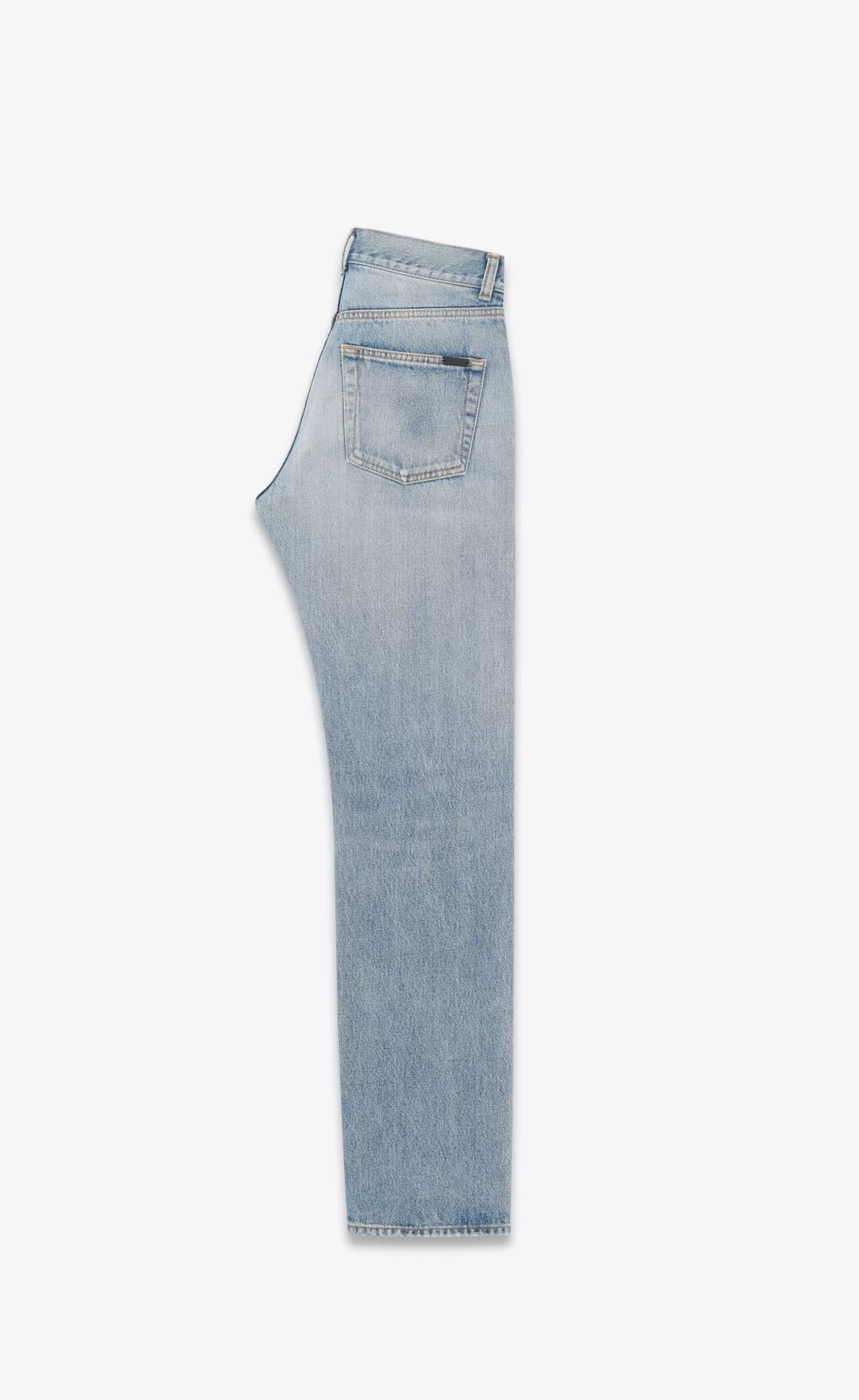 Women Saint Laurent Denim^CASSANDRE Jeans In Denim | | YSL.com