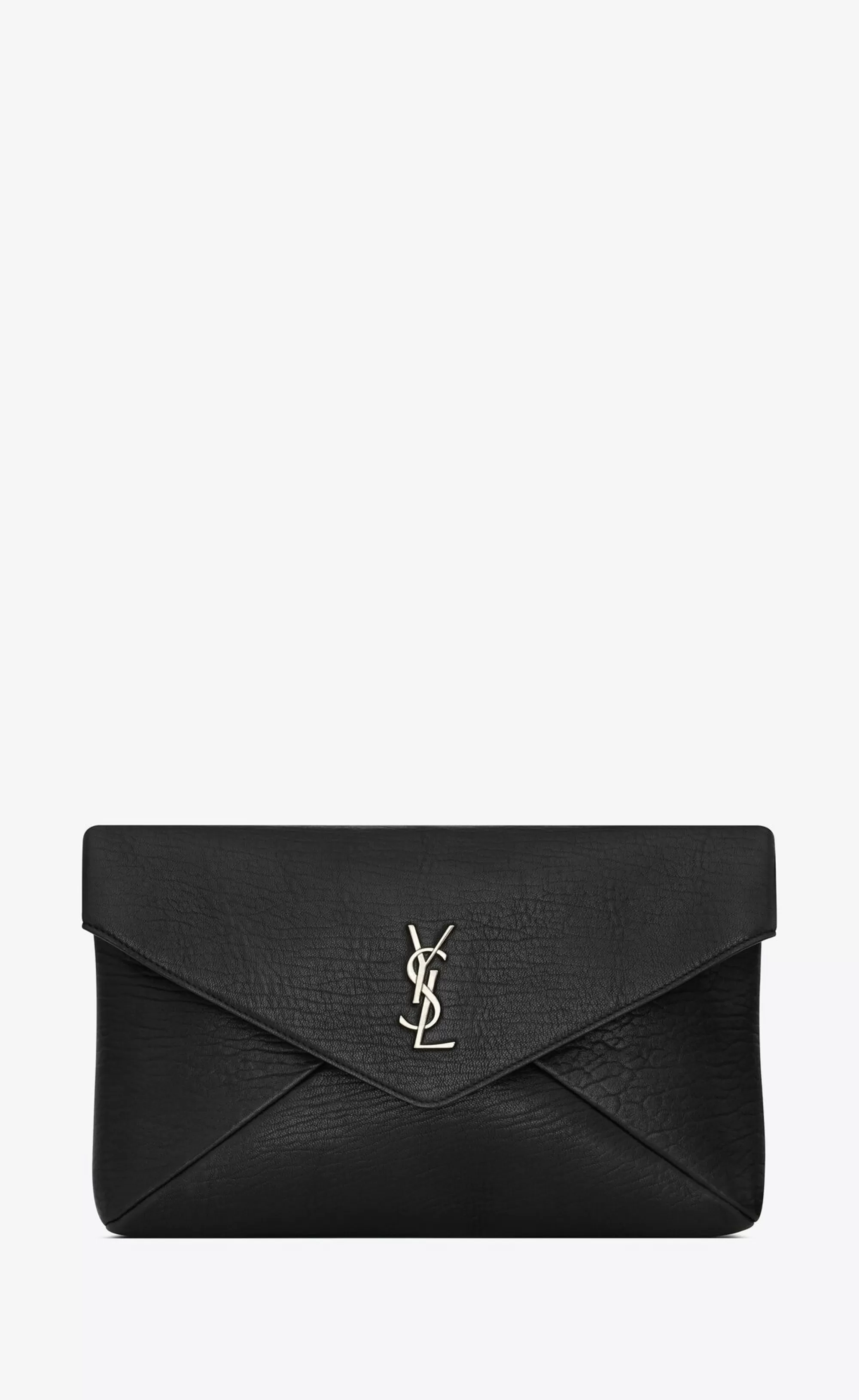 Women Saint Laurent POUCHES | pouches^CASSANDRE Large Envelope Pouch In Lambskin | | YSL.com