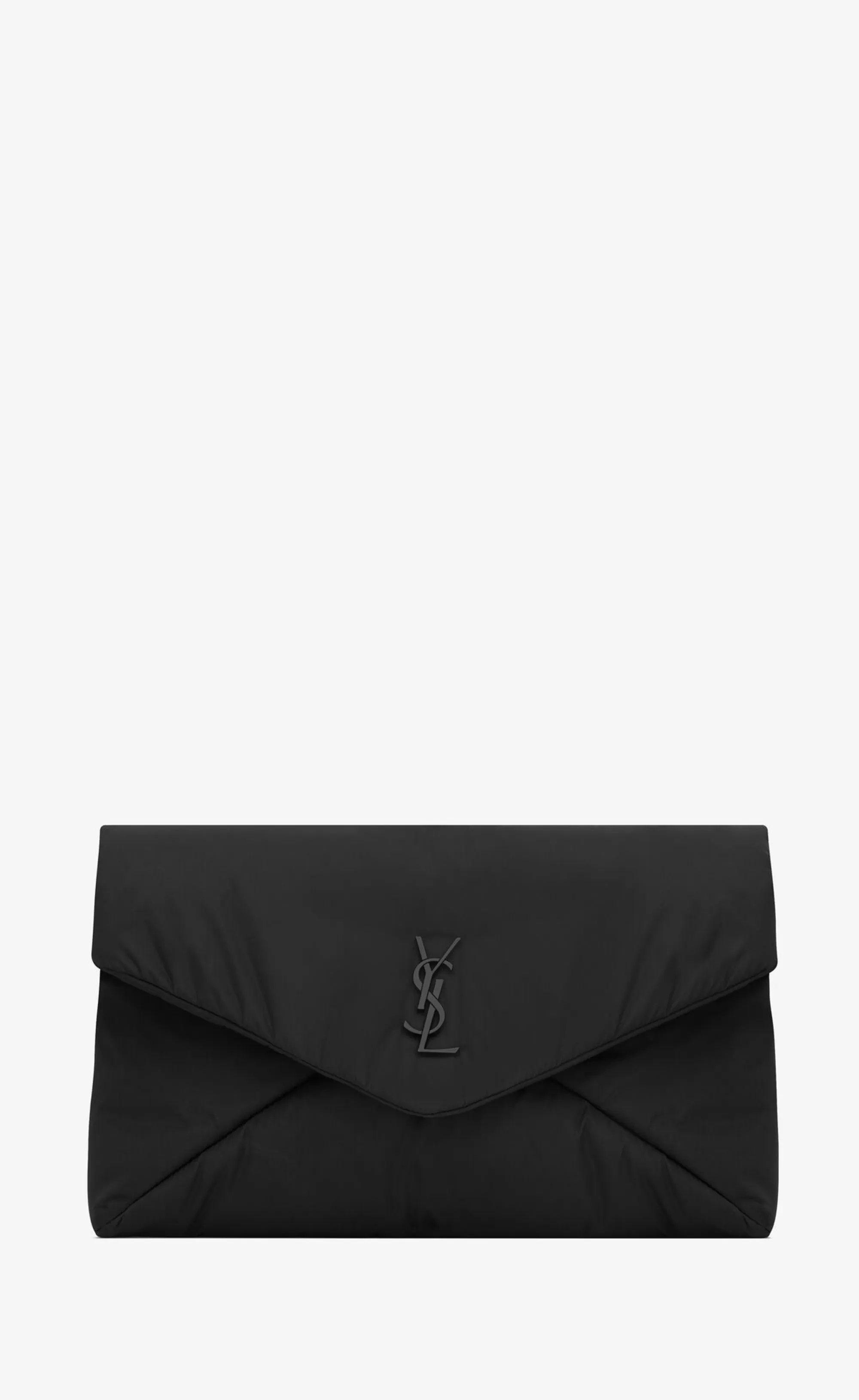 Saint Laurent POUCHES^CASSANDRE Large Envelope Pouch In Nylon | | YSL.com