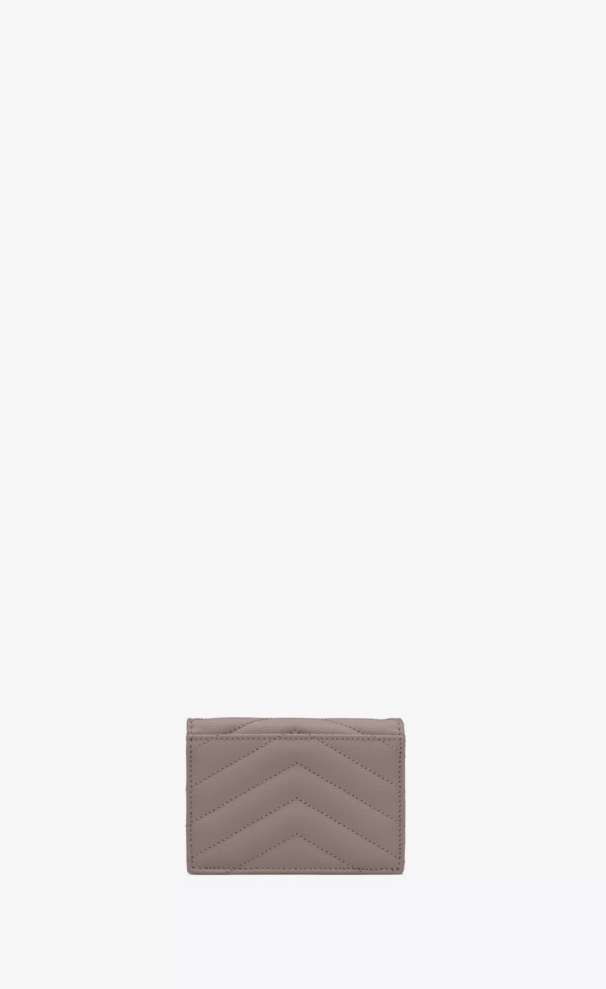 Women Saint Laurent CARD CASES^Cassandre Matelassé Business Card Case In Grain De Poudre Embossed Leather | | YSL.com