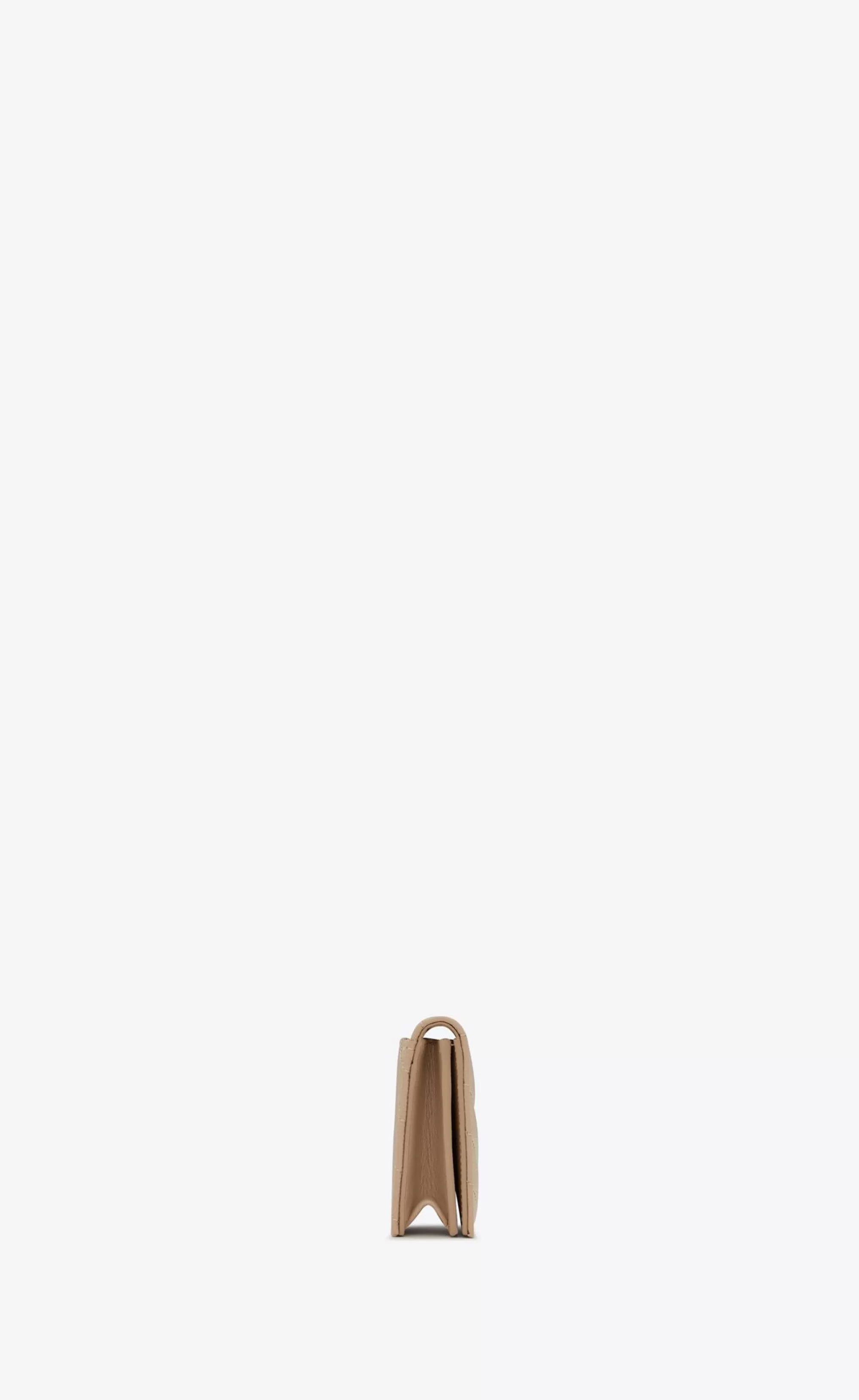 Women Saint Laurent CARD CASES^CASSANDRE MATELASSÉ Business Card Case In Grain De Poudre Embossed Leather | | YSL.com
