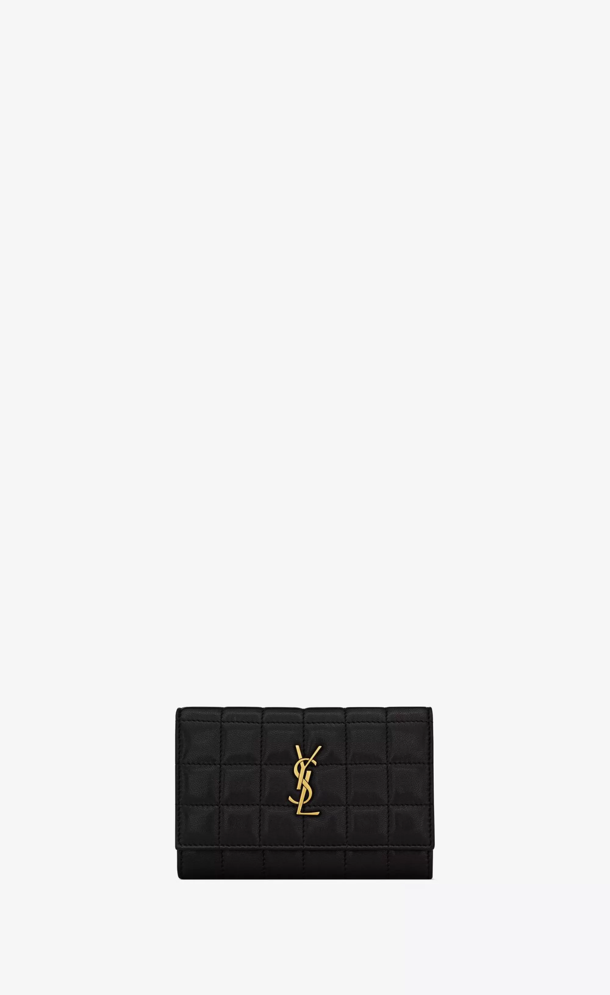 Women Saint Laurent WALLETS^Cassandre Matelassé Carré Small Envelope Wallet In Lambskin | | YSL.com