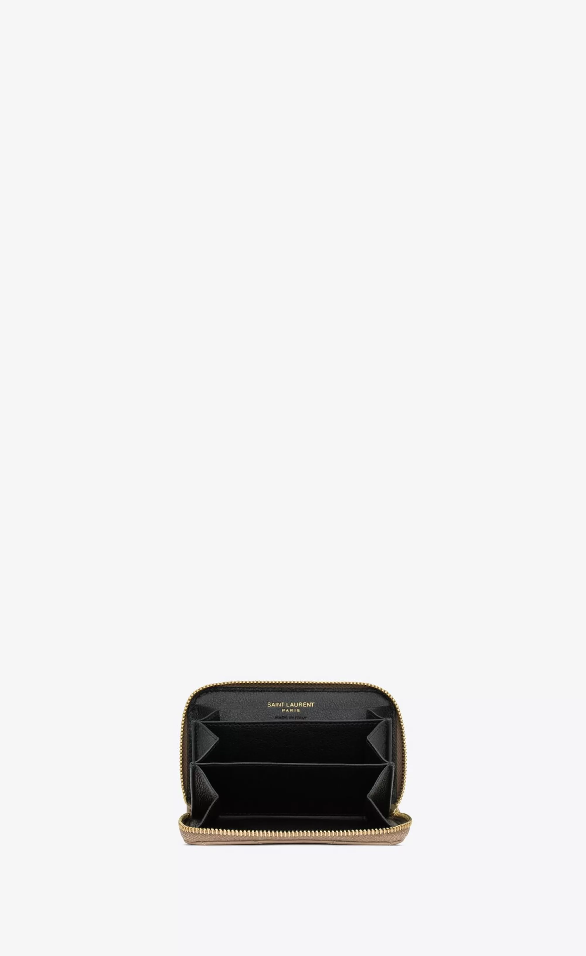 Women Saint Laurent WALLETS^CASSANDRE MATELASSÉ Coin Card Wallet In Lambskin | | YSL.com