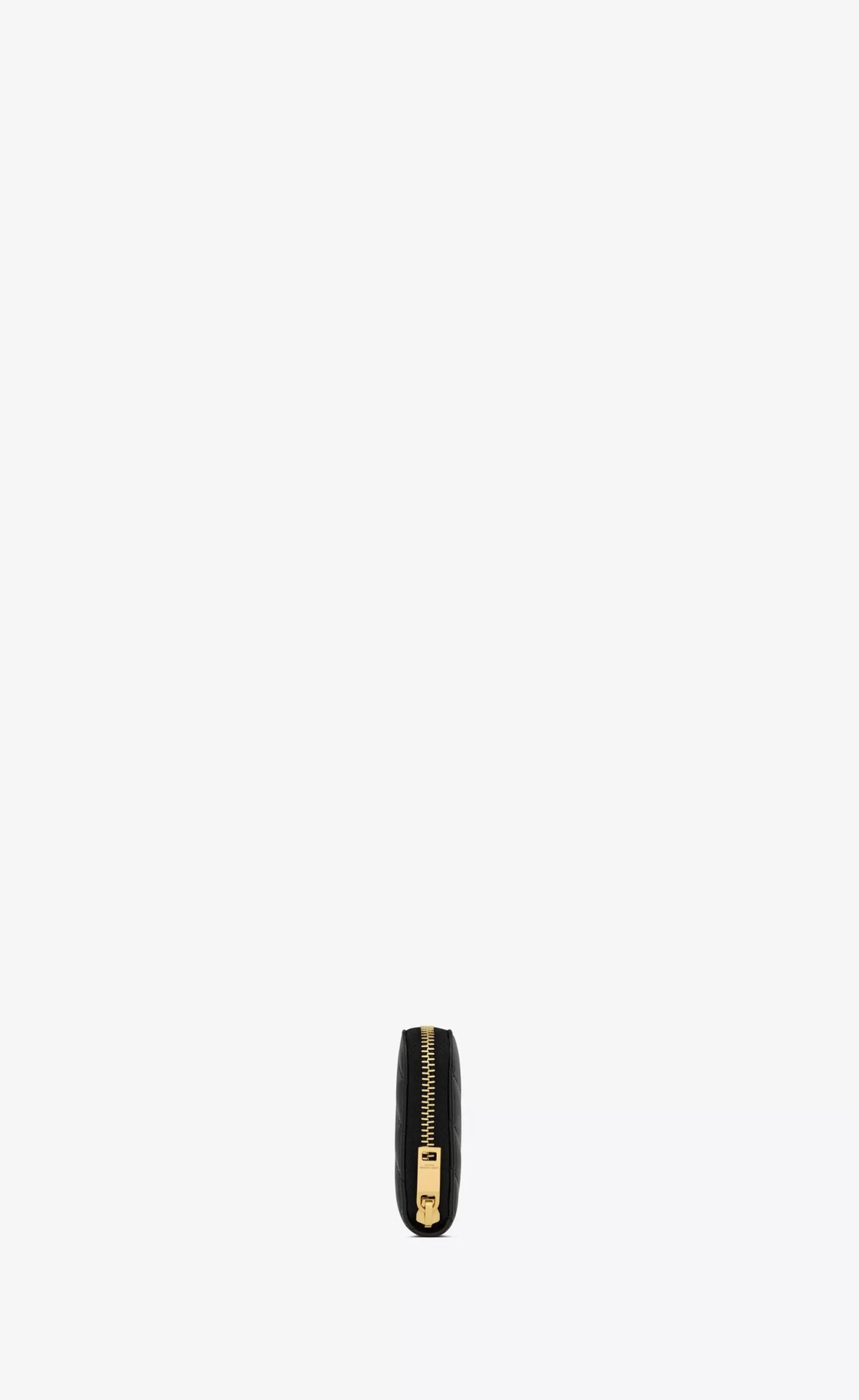 Women Saint Laurent WALLETS^CASSANDRE MATELASSÉ Coin Card Wallet In Lambskin | | YSL.com