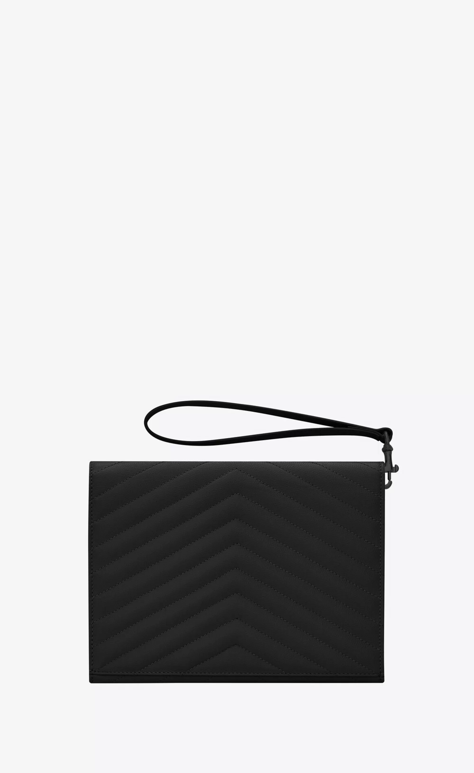 Women Saint Laurent pouches^CASSANDRE MATELASSÉ FLAP POUCH IN GRAIN DE POUDRE EMBOSSED LEATHER | | YSL.com
