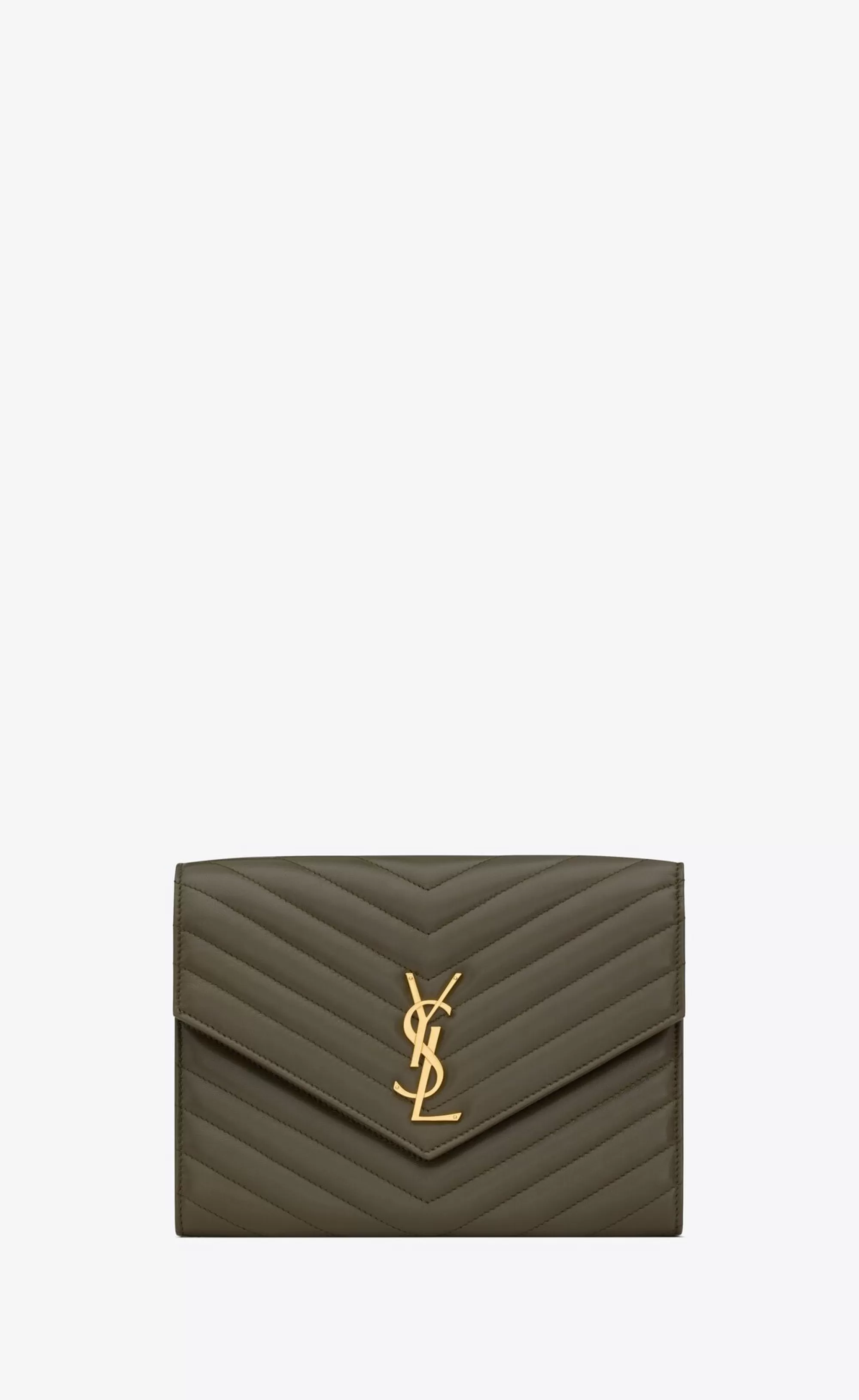 Women Saint Laurent pouches^CASSANDRE MATELASSÉ Flap Pouch In Lambskin | | YSL.com