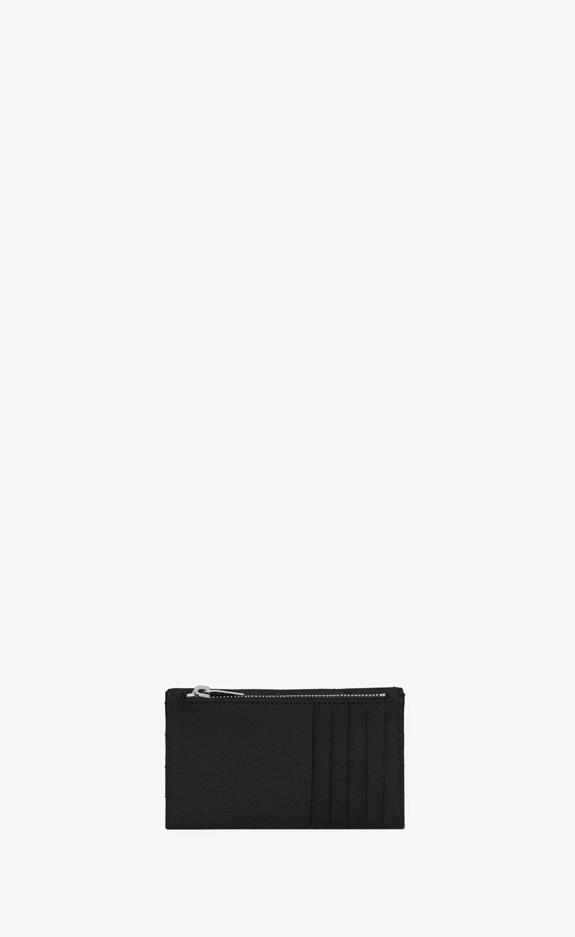 Women Saint Laurent CARD CASES^CASSANDRE MATELASSÉ FRAGMENTS FLAP CARD CASE IN GRAIN DE POUDRE EMBOSSED LEATHER | | YSL.com