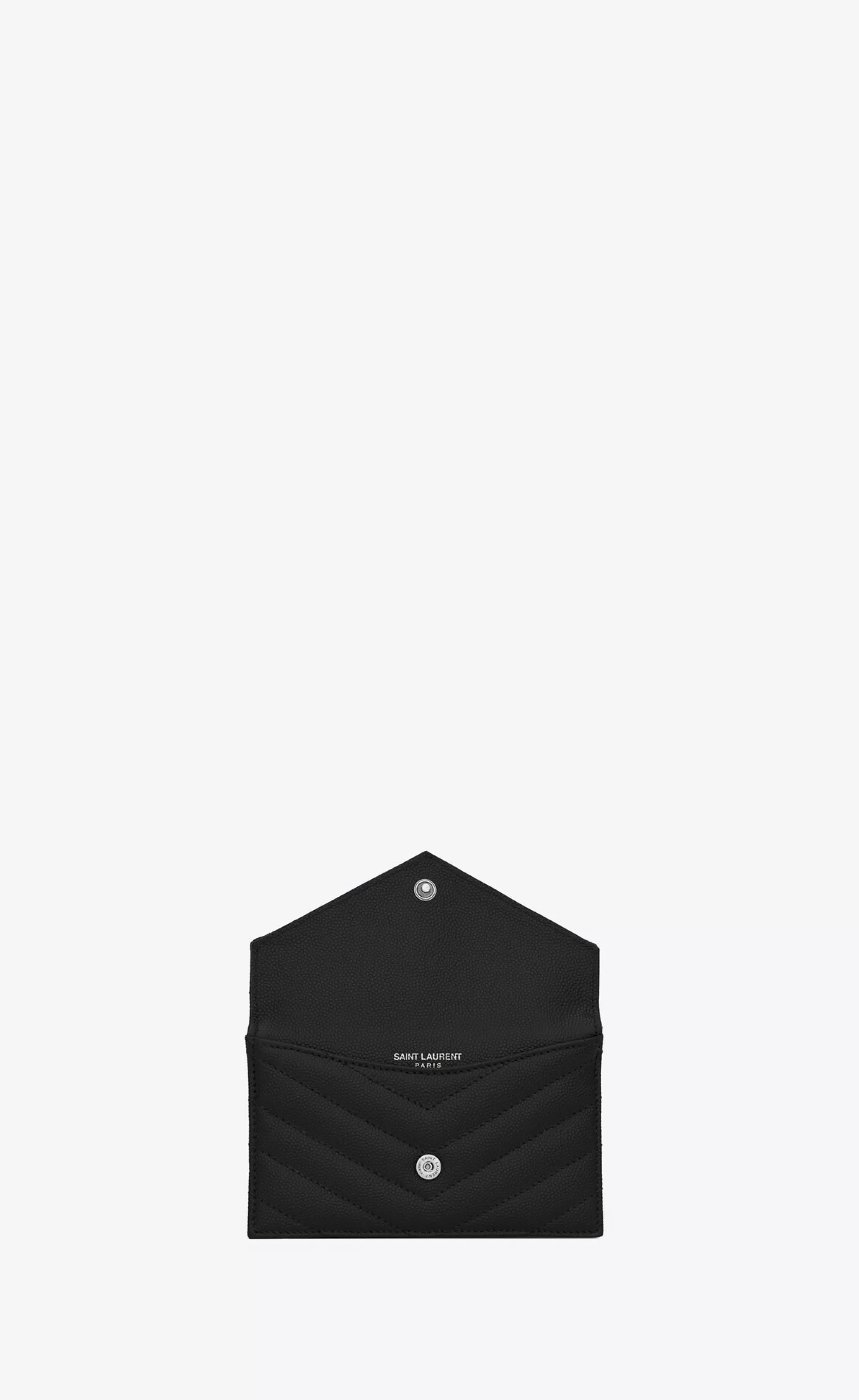 Women Saint Laurent CARD CASES^CASSANDRE MATELASSÉ FRAGMENTS FLAP CARD CASE IN GRAIN DE POUDRE EMBOSSED LEATHER | | YSL.com