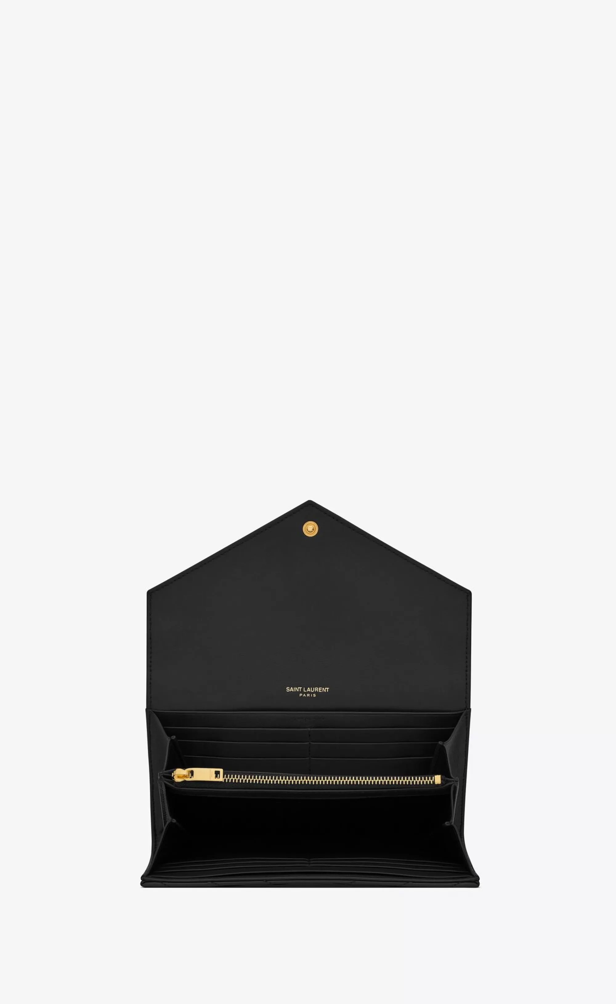 Women Saint Laurent WALLETS^CASSANDRE MATELASSÉ Large Flap Wallet In Lambskin | | YSL.com
