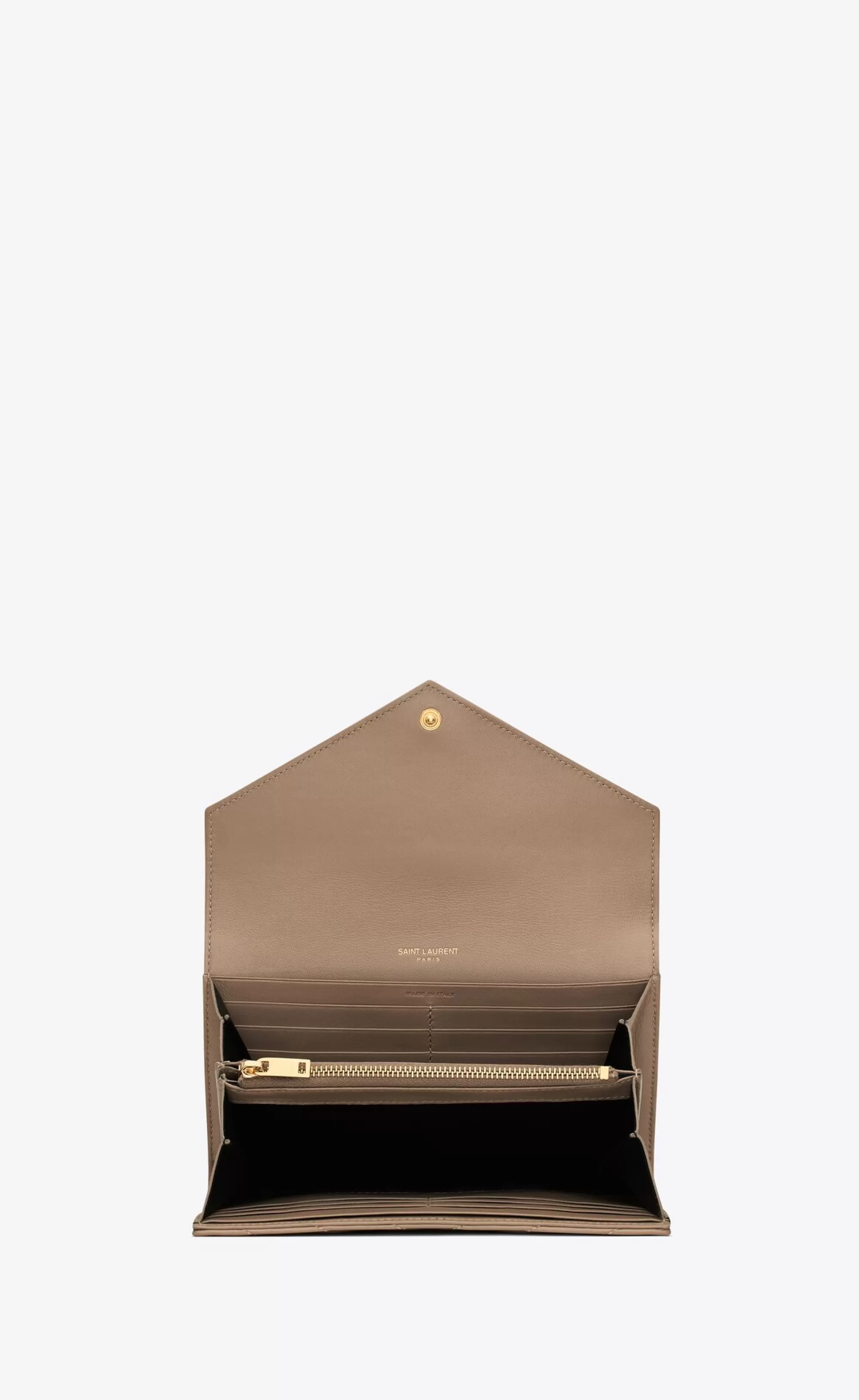 Women Saint Laurent WALLETS^CASSANDRE MATELASSÉ Large Flap Wallet In Lambskin | | YSL.com