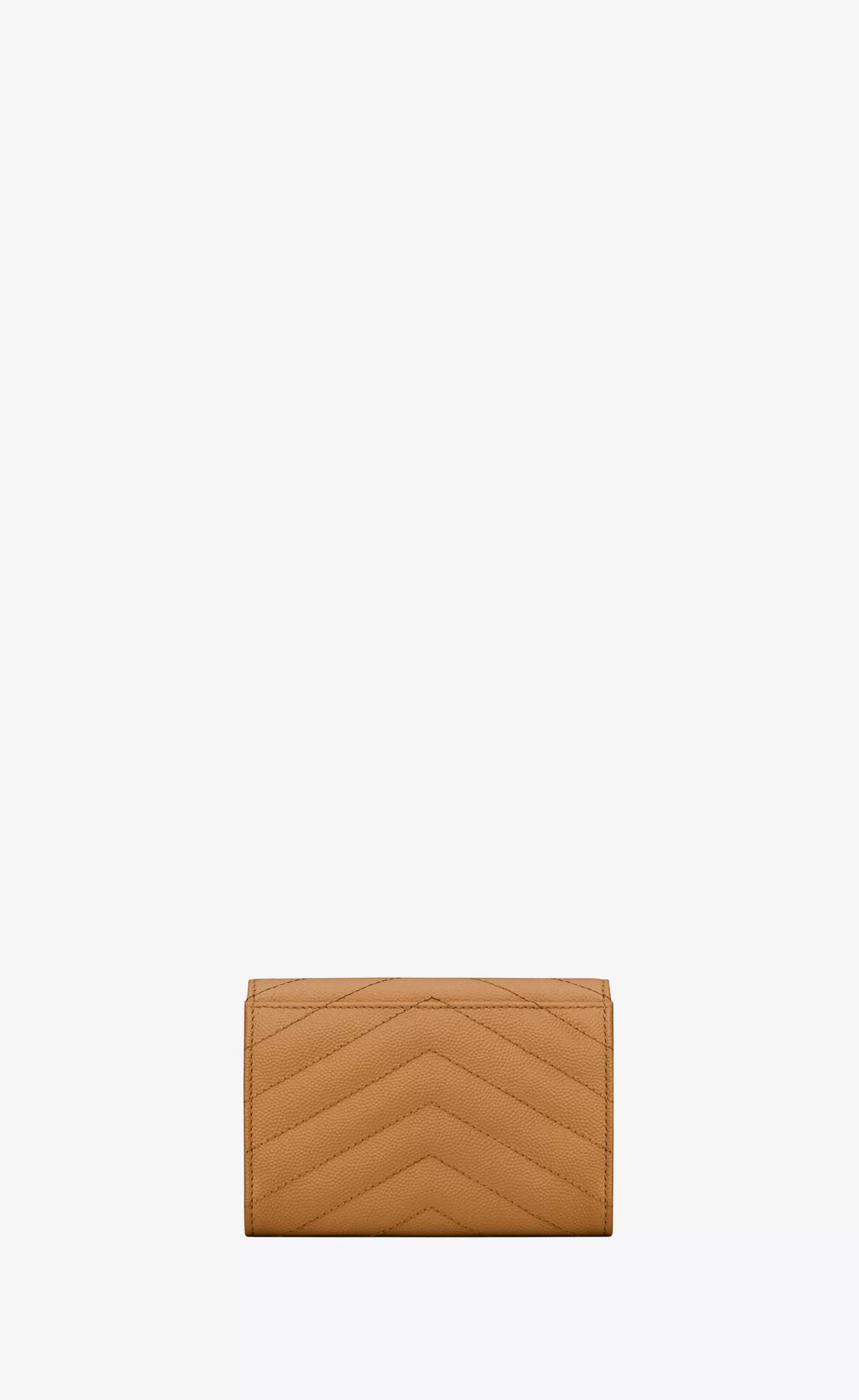 Women Saint Laurent WALLETS^CASSANDRE MATELASSÉ SMALL ENVELOPE WALLET IN GRAIN DE POUDRE EMBOSSED LEATHER | | YSL.com