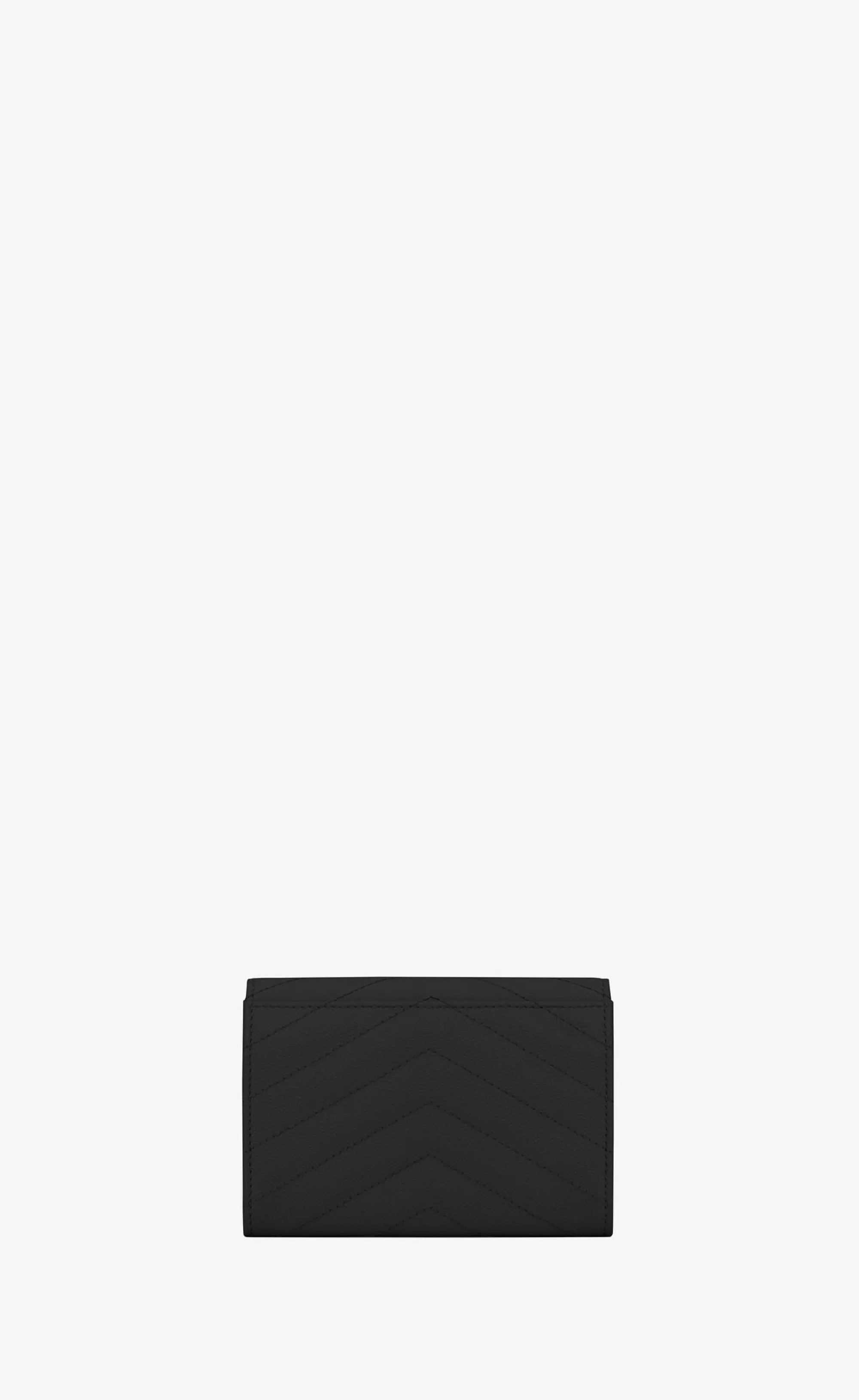 Women Saint Laurent WALLETS^CASSANDRE MATELASSÉ Small Envelope Wallet In Grain De Poudre Embossed Leather | | YSL.com