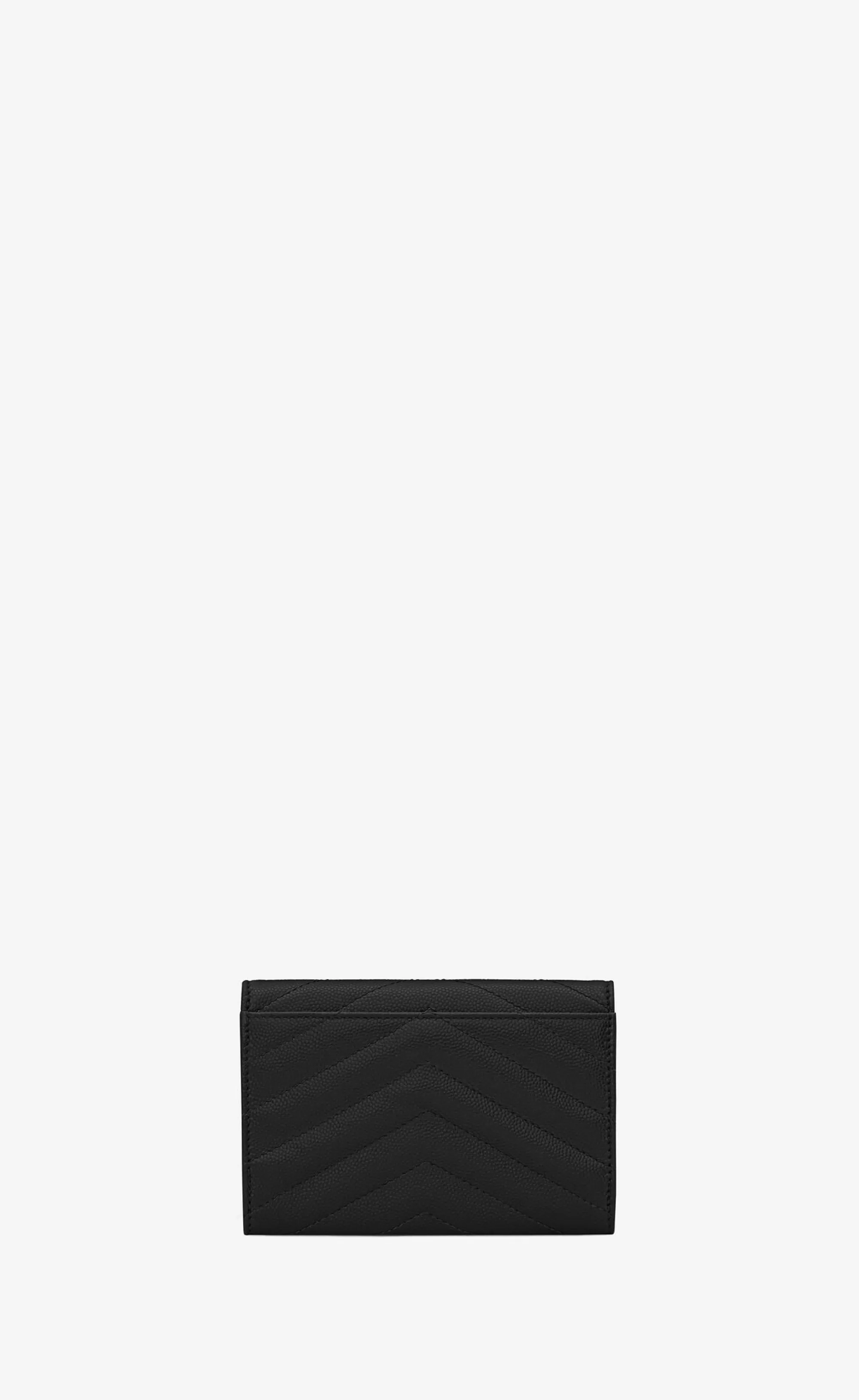 Women Saint Laurent WALLETS^CASSANDRE MATELASSÉ Small Envelope Wallet In Grain De Poudre Embossed Leather | | YSL.com