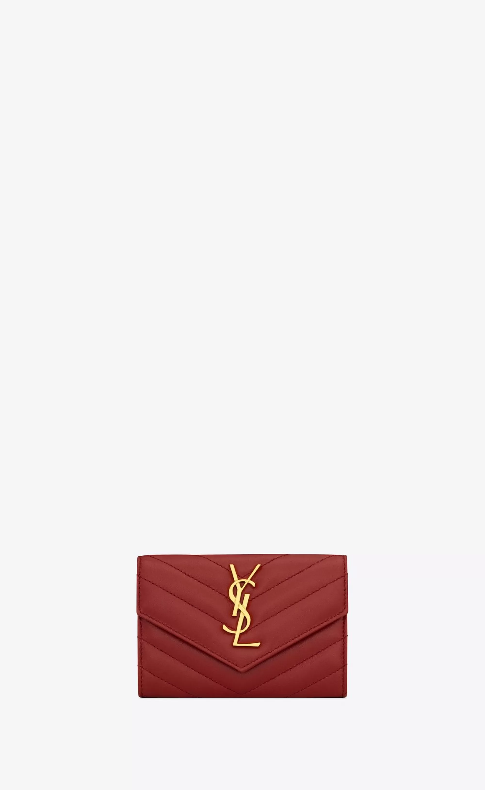Women Saint Laurent WALLETS^Cassandre Matelassé Small Envelope Wallet In Lambskin | | YSL.com