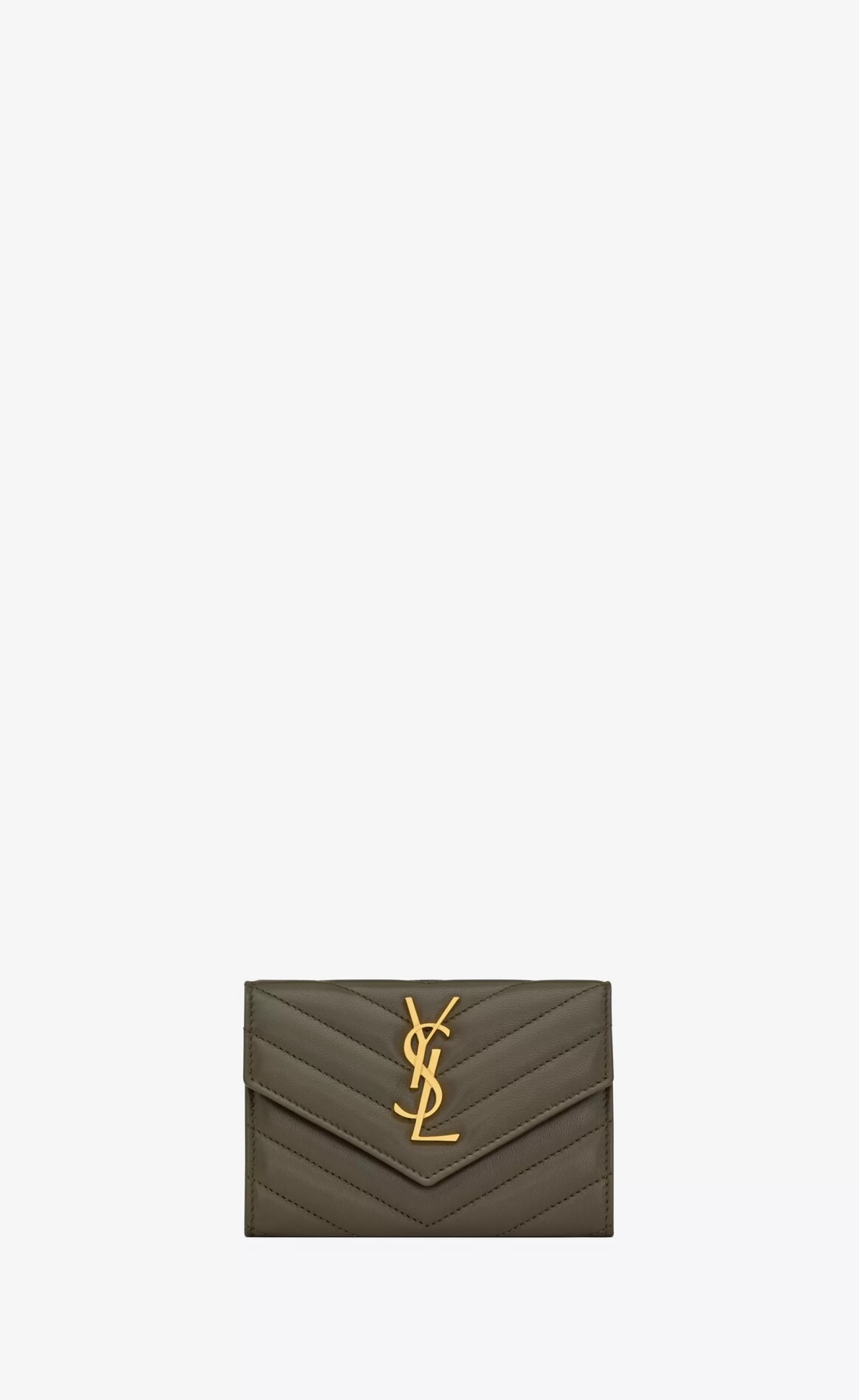 Women Saint Laurent WALLETS^CASSANDRE MATELASSÉ SMALL ENVELOPE WALLET IN LAMBSKIN | | YSL.com