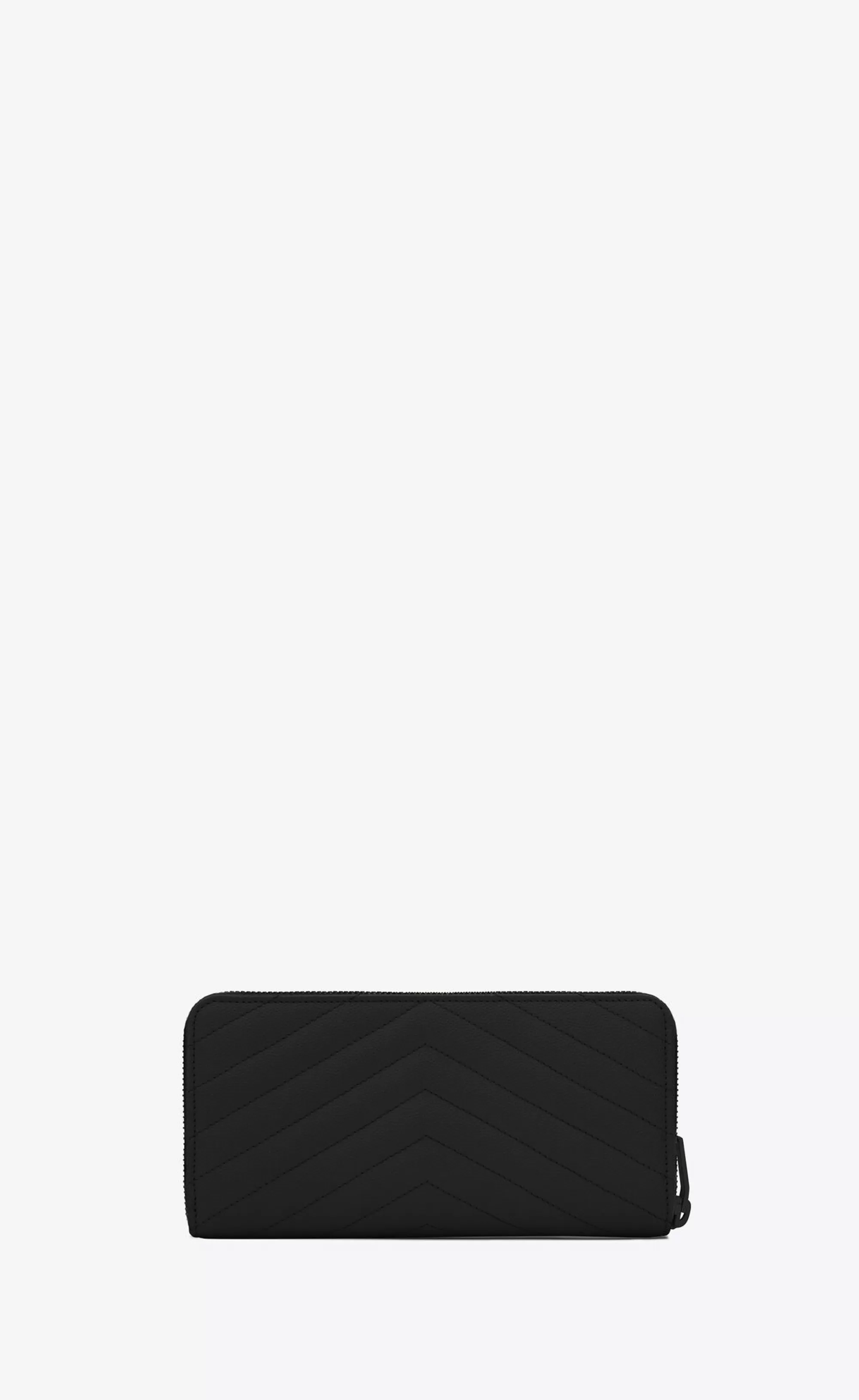 Women Saint Laurent WALLETS^CASSANDRE MATELASSÉ ZIP AROUND WALLET IN GRAIN DE POUDRE EMBOSSED LEATHER | | YSL.com